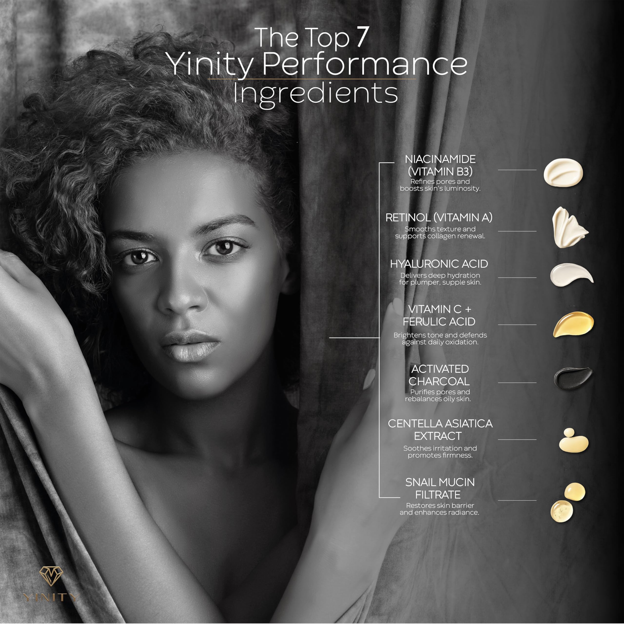 5-Step Korean Anti-Aging Skincare Set + Sonic Brush - YINITY