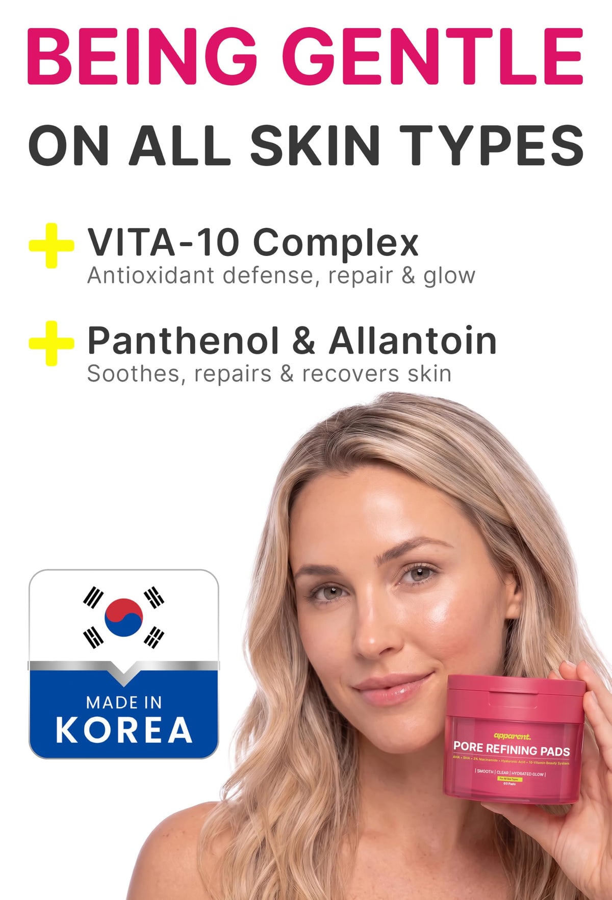 Apparent Korean Toner Pads - APPARENT. Official Imagery - 7