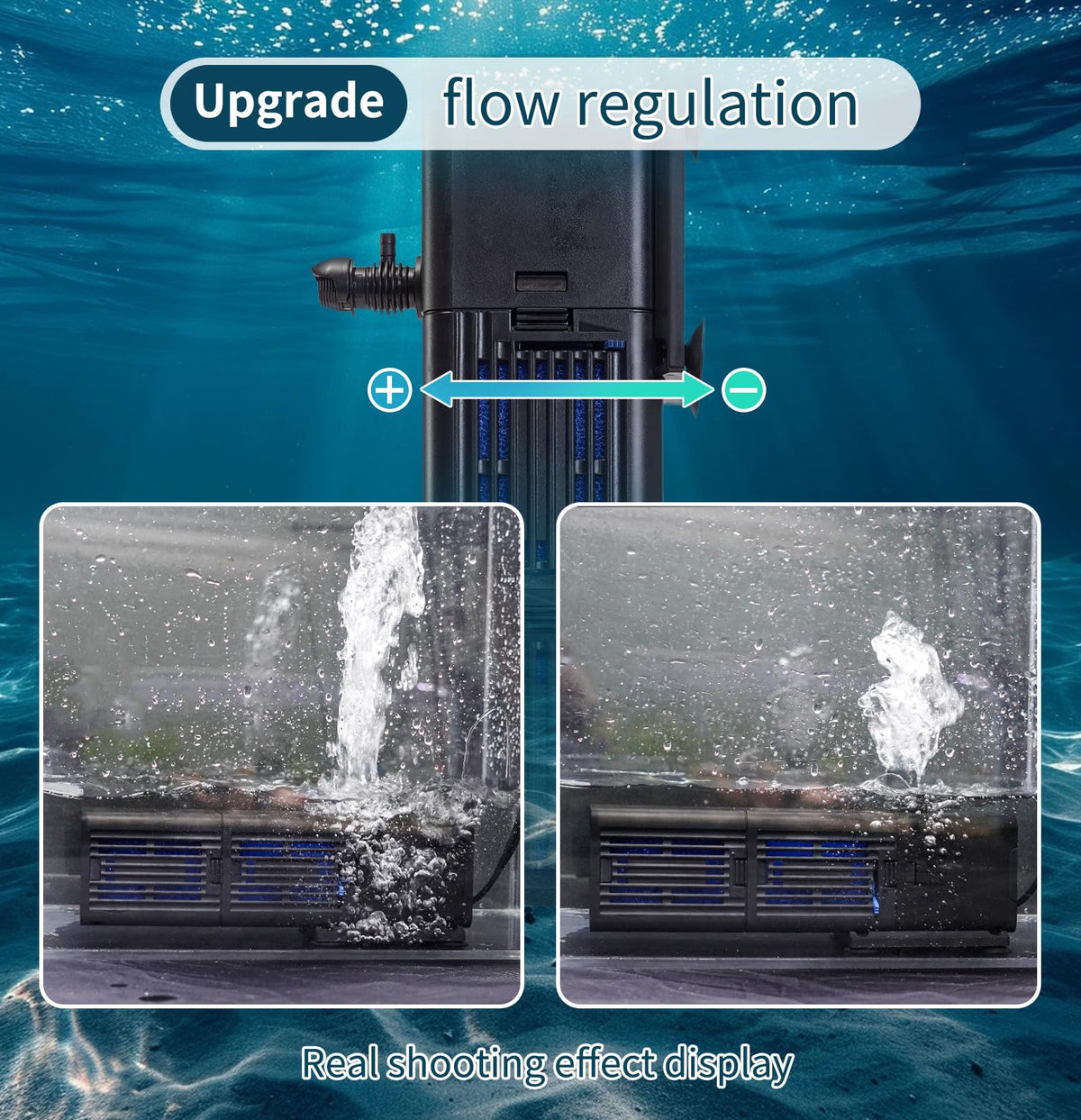 TARARIUM Aquarium Filter for Fish Tank 4 in 1 Medium fit 20 - TARARIUM Official Imagery - 4