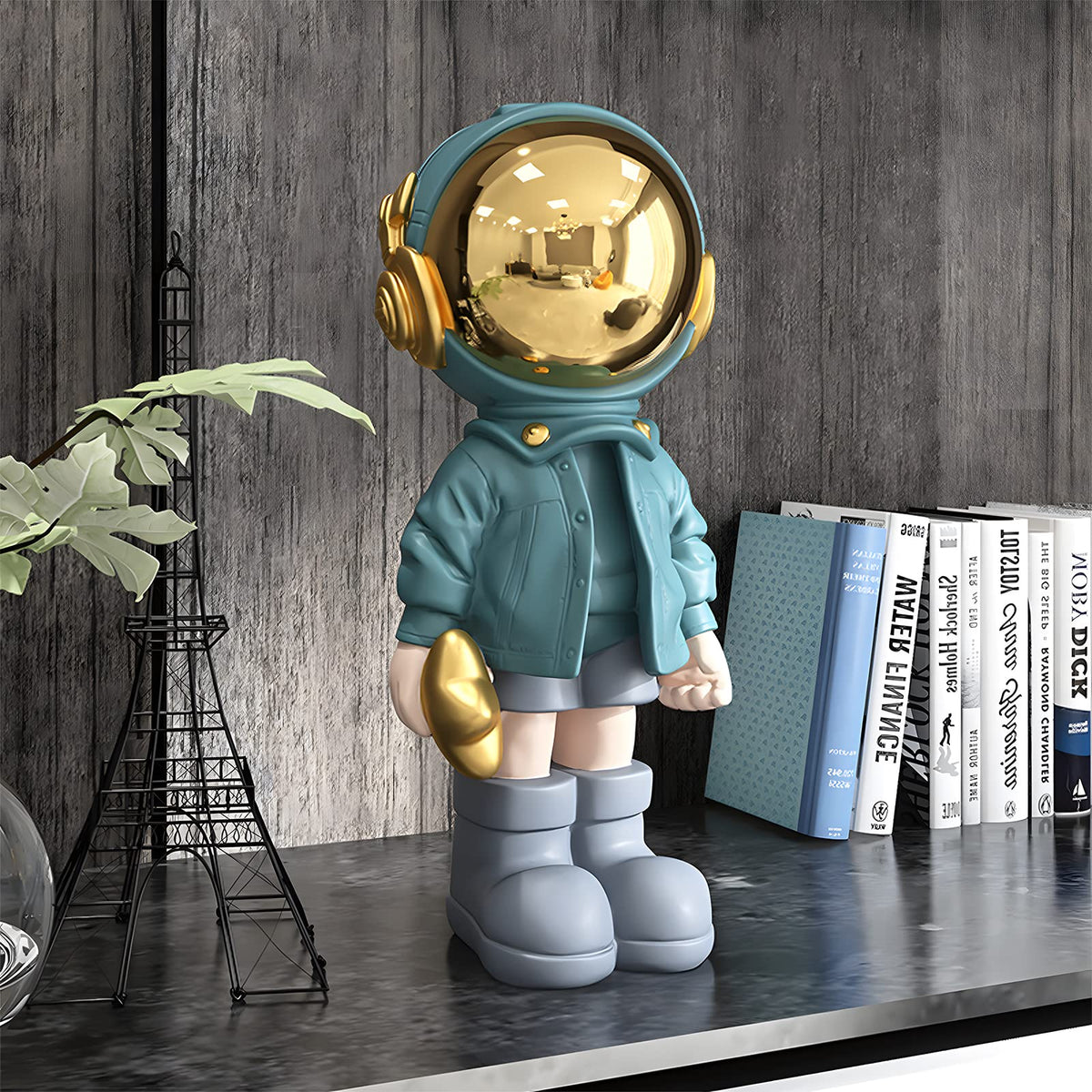 EZ4ENCE Figurine Statue Astronaut Sculpture Spaceman Decor - EZ4ENCE Official Imagery - 6