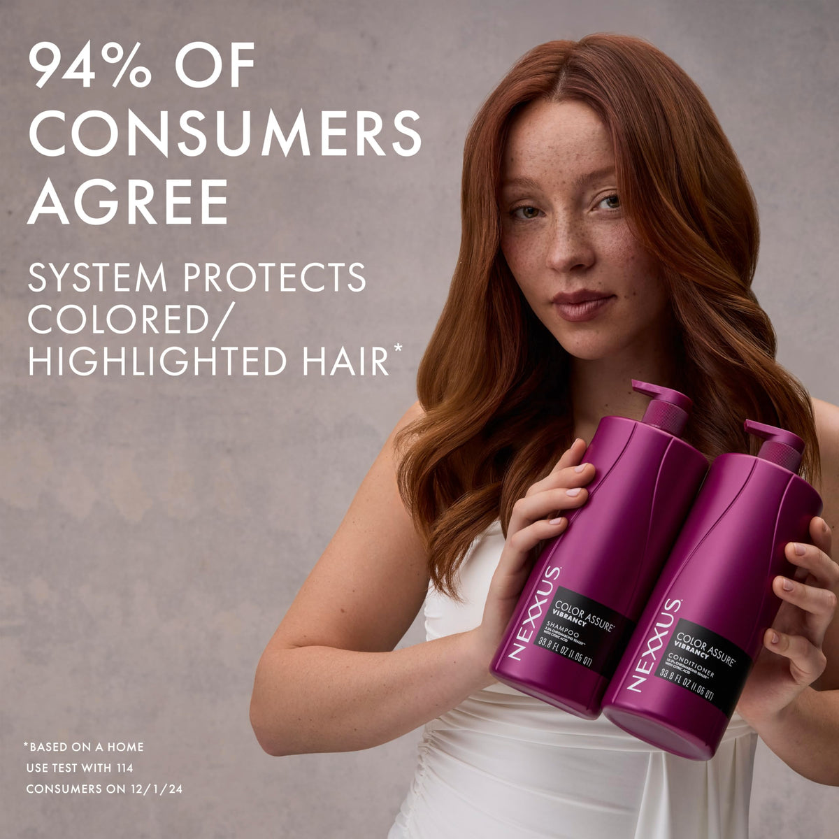 Nexxus Color Assure Vibrancy Shampoo Conditioner Set 33 8 oz - Nexxus Official Imagery - 4