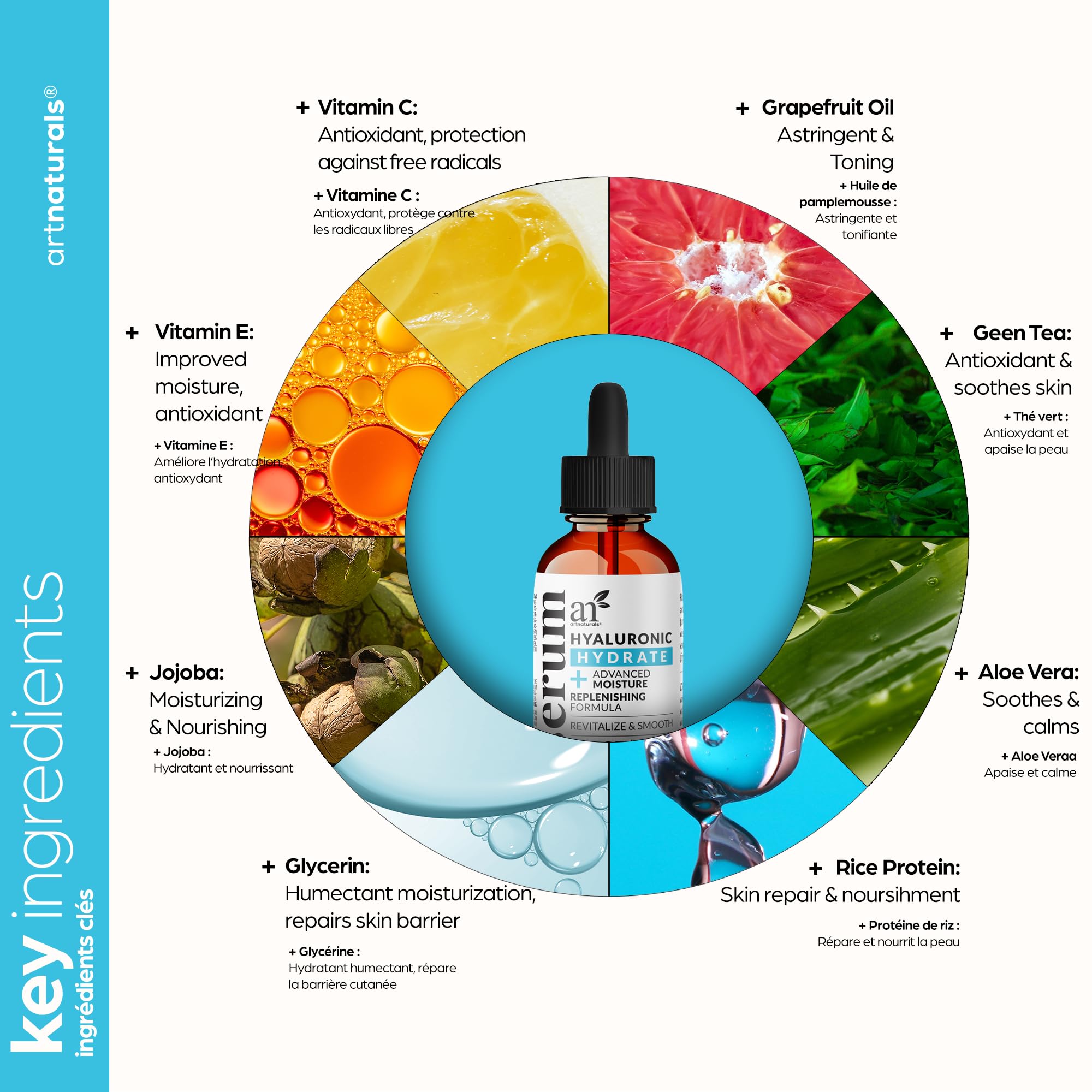 ArtNaturals Hyaluronic Acid Serum, 1 fl oz - Artnaturals Official Product View 8