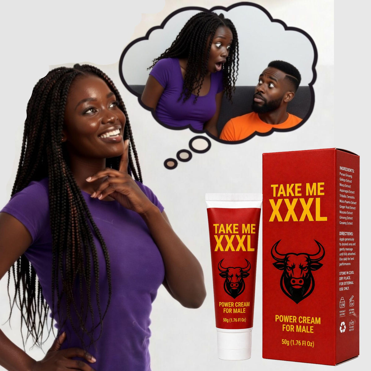 Elevia Take Me XXXL Power Cream For Male - Elevia Official Imagery - 5