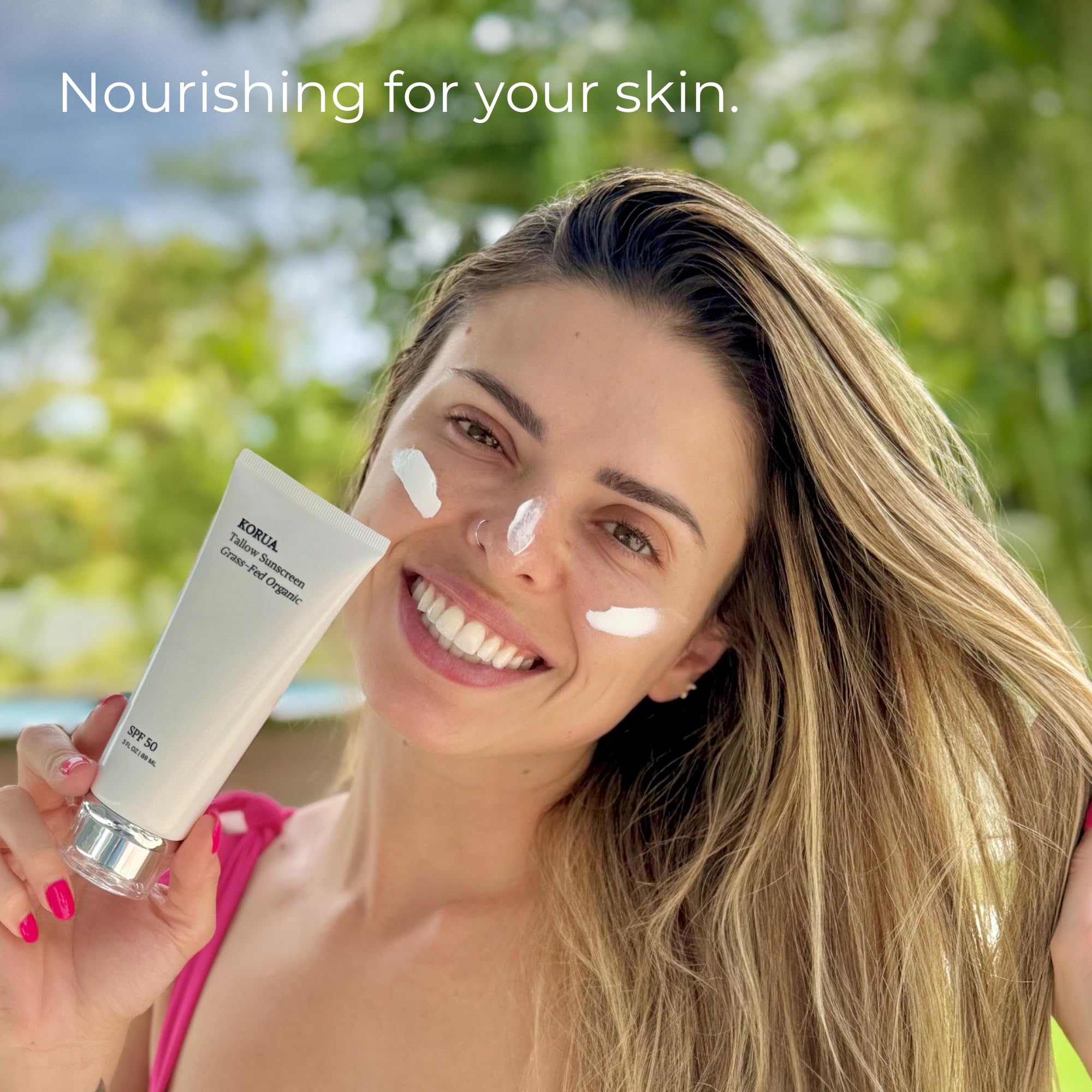 Korua Grass Fed Tallow Sunscreen 80ML with Non Nano Zinc Oxide 25% - View 7