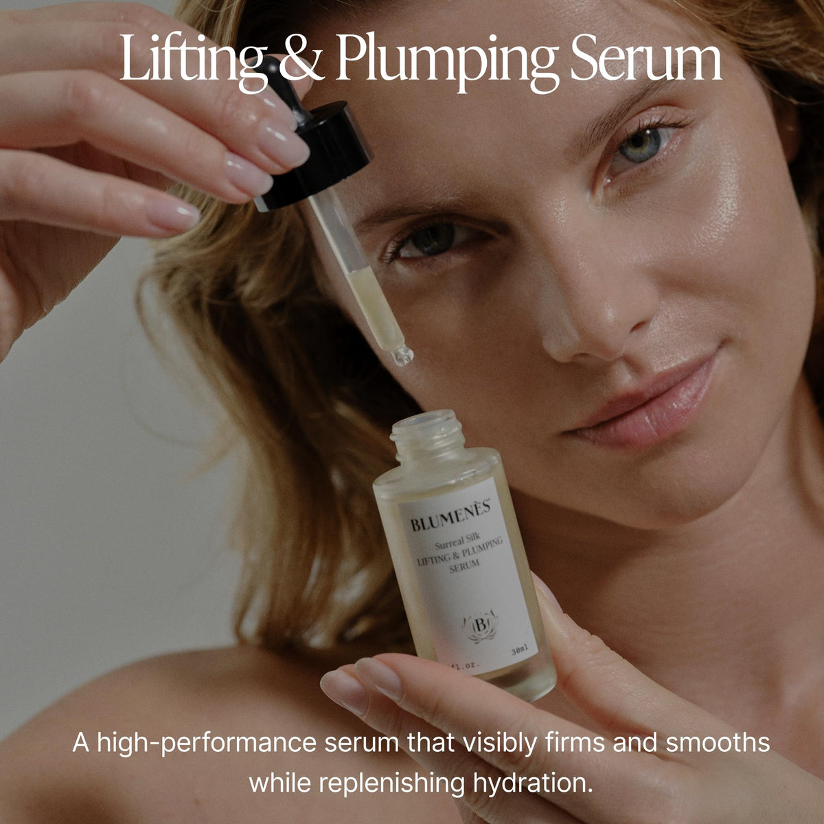 Blumen s Surreal Silk Lifting Plumping Serum With Vitamin C - B Blumenes Natural Solution Official Imagery - 3