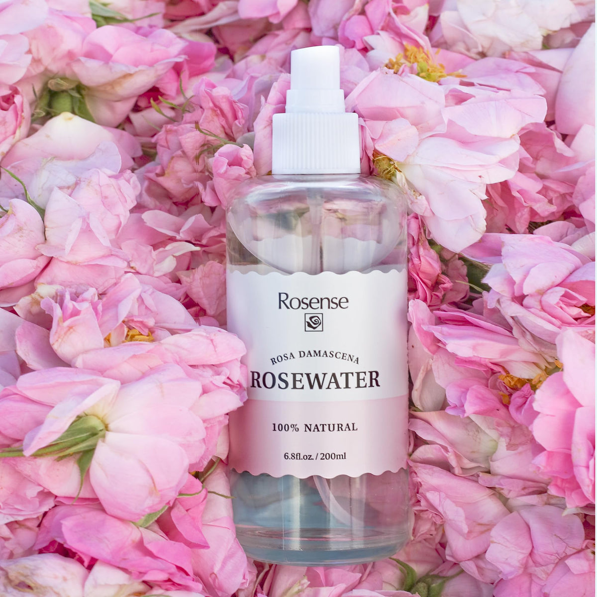 Rosense Rosewater Hydrating Facial Toner Rose Water Face - Rosense Official Imagery - 5