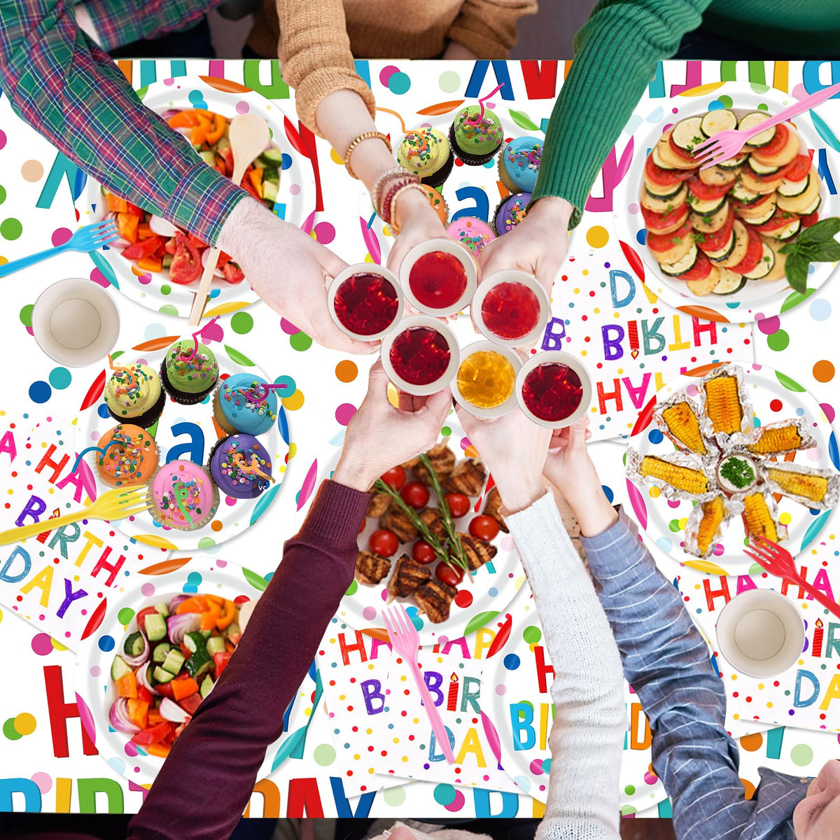 Happy Birthday Decorations - Miucat Official Imagery - 7