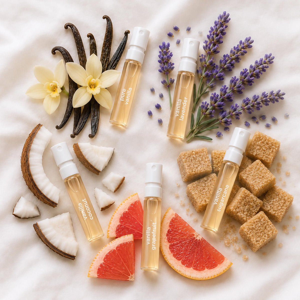 Lavanila Vanilla Perfume Sampler Set for Women 2mL Each - Lavanila Official Imagery - 8