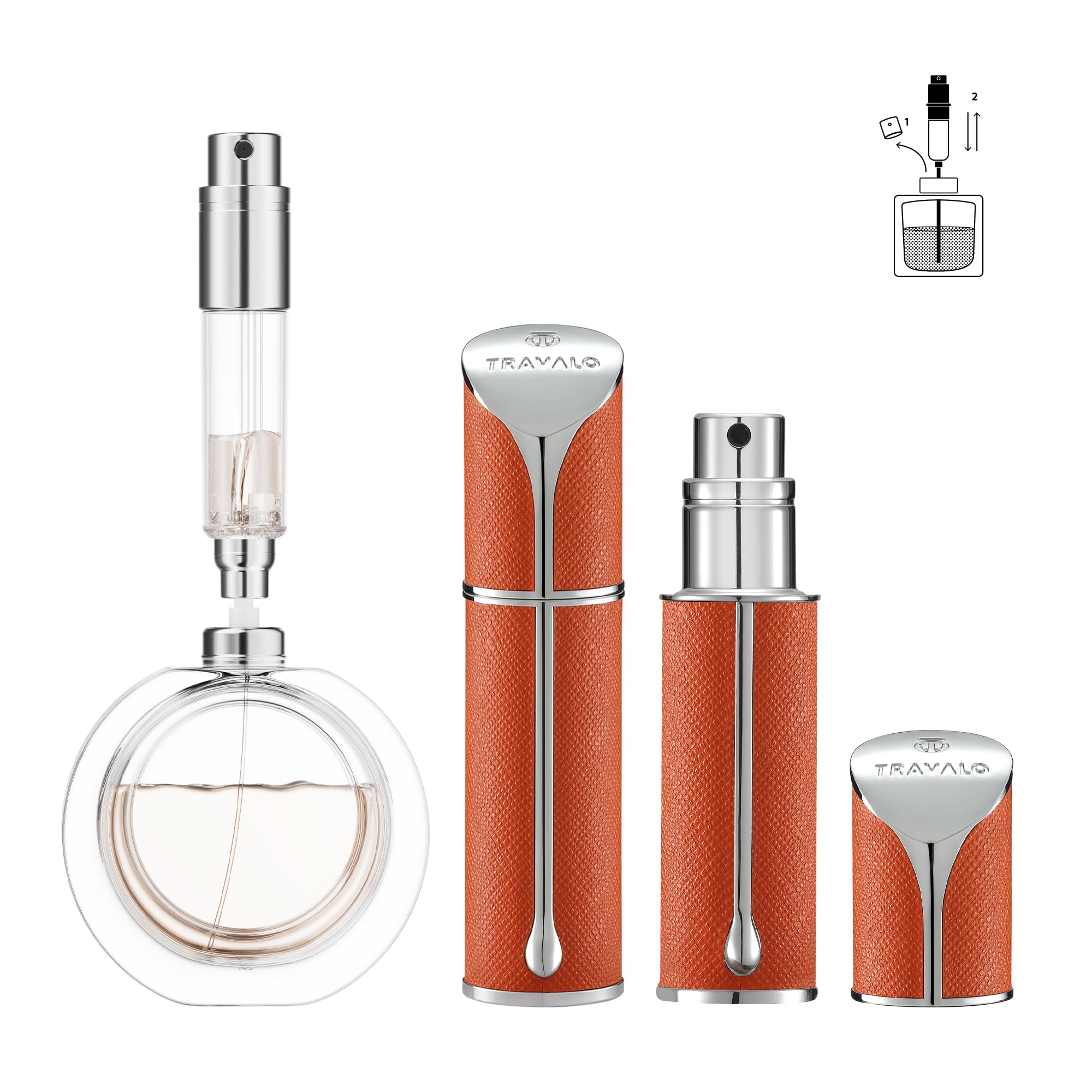 Travalo AQUA Refillable Perfume Atomizer 5ml Travel Perfume - Travalo Official Imagery - 8