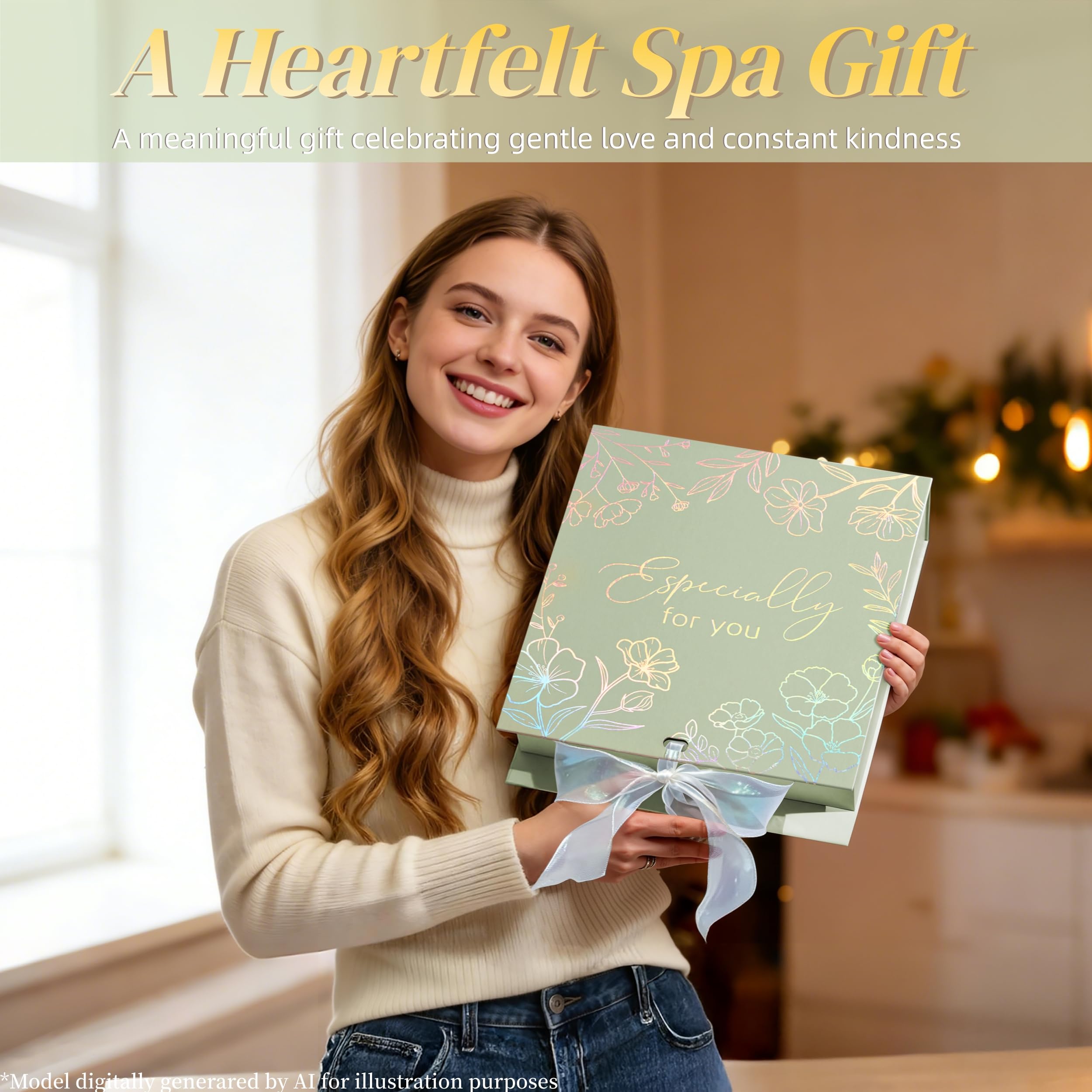 Spa Gifts Baskets for Women Bath Set Birthday Gifts for - MAYICIVO Official Imagery - 4