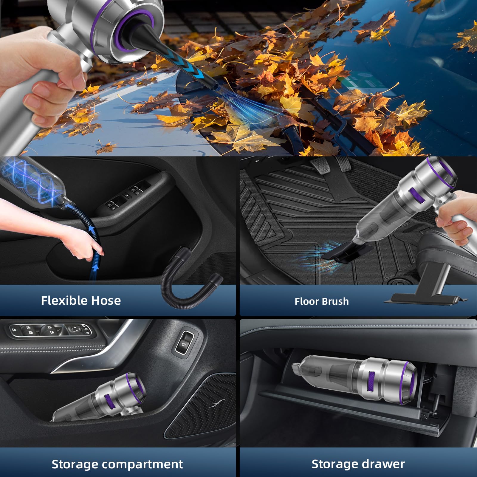 Car Vacuum Cleaner High Power - WINWEND Official Imagery - 5
