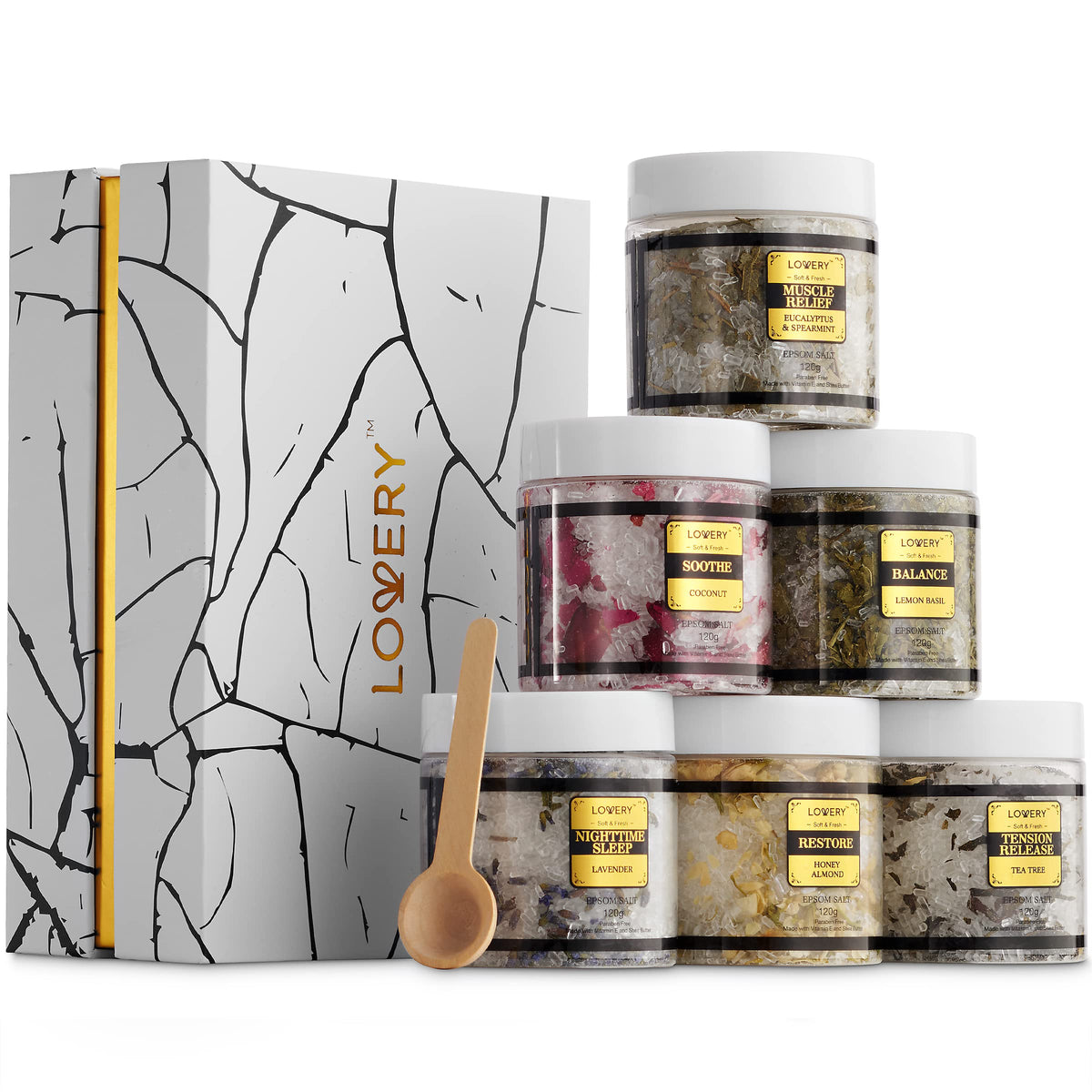 Gifts for Women Who Have Everything Spa Gift Basket Epsom - LOVERY Official Imagery - 2