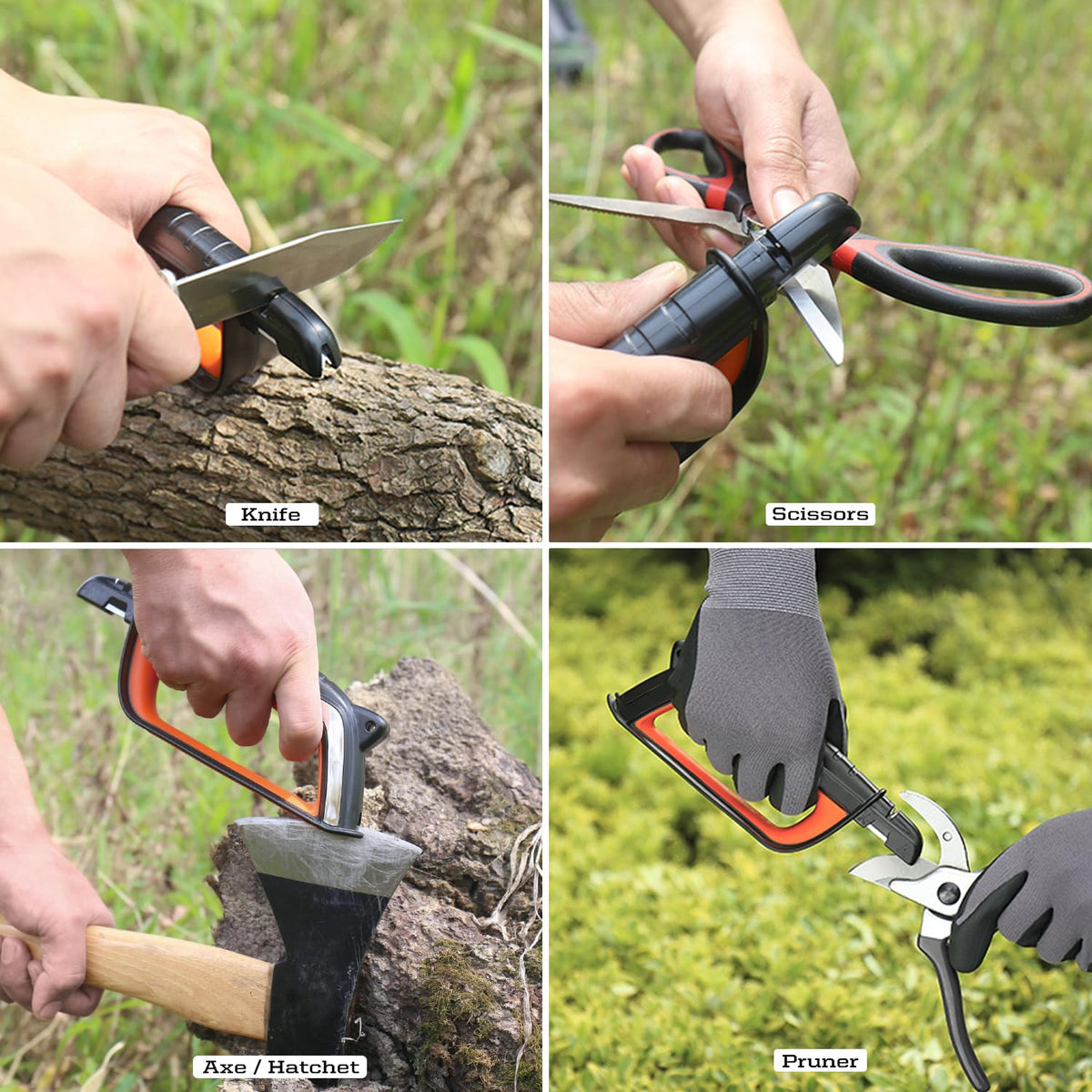 SHARPAL 103N All in 1 Knife Garden Tool Lawn Mower Blade - SHARPAL Official Imagery - 6