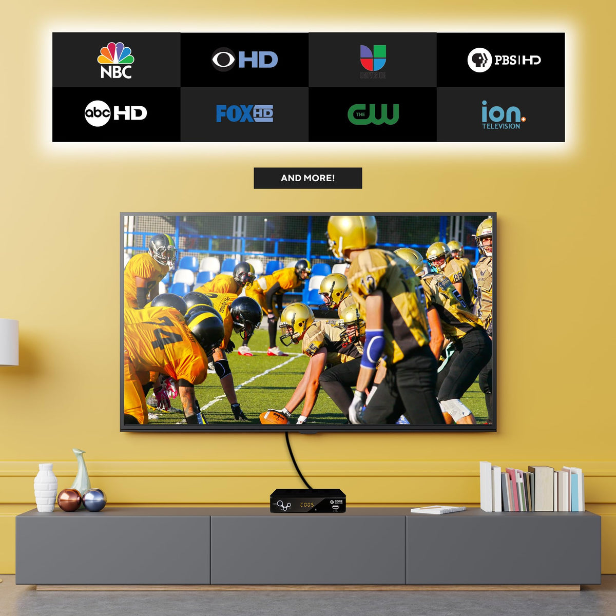 DP CTCB105 Over The Air Digital TV Converter DVR Box - DP Official Imagery - 3