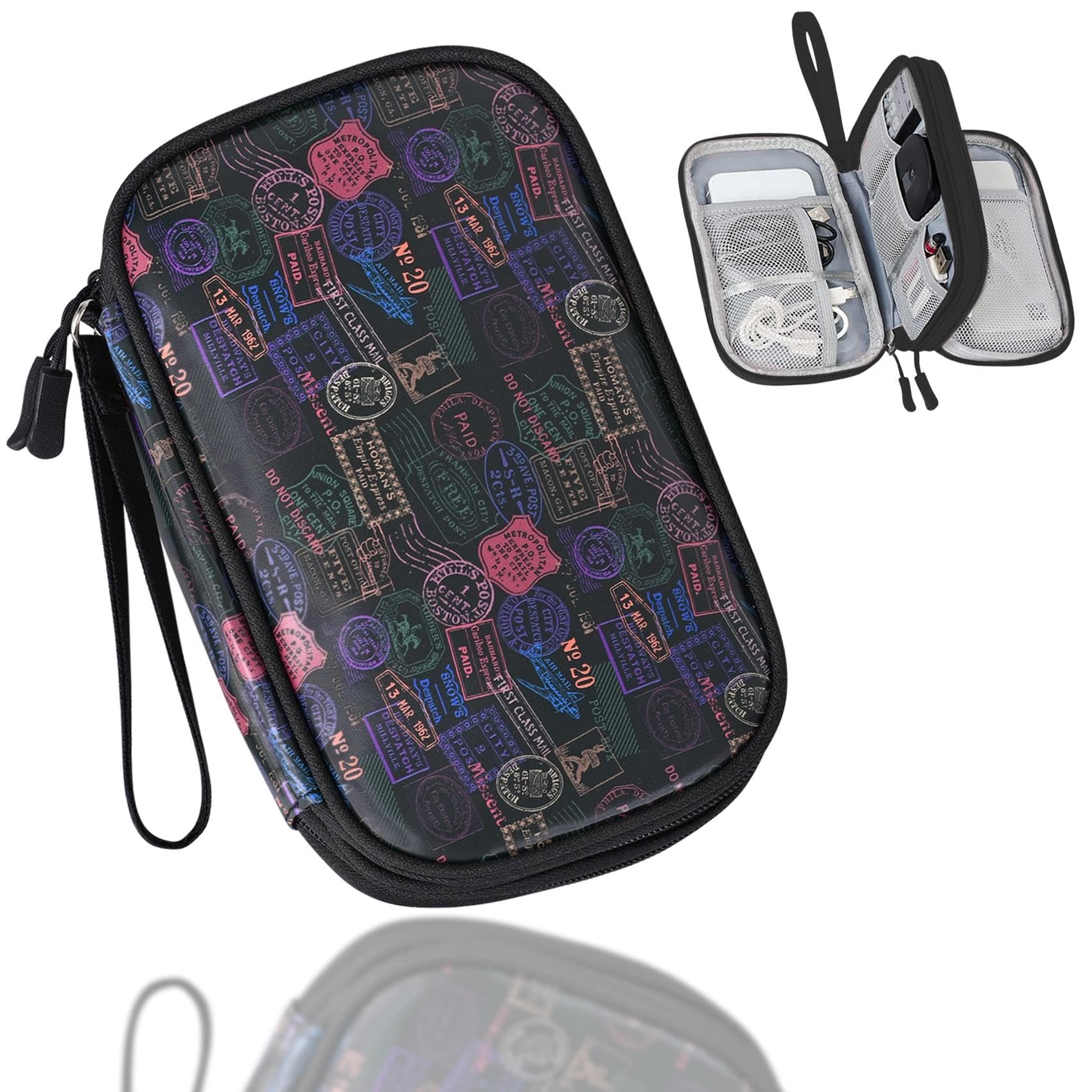 COSHAYSOO Electronics Travel Organizer Tech Bag Charging Cords Case US - View 10