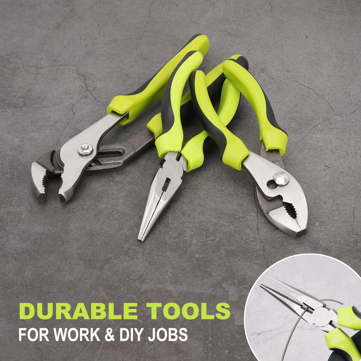 FASTPRO 267 Piece Home Tool Set with 13 Inch Tool Bag Green - FASTPRO Official Imagery - 6