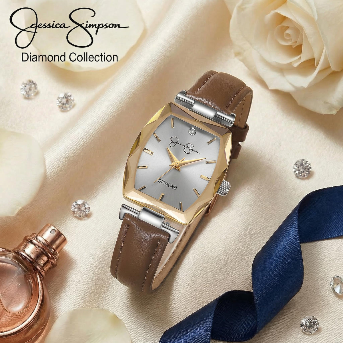 Jessica Simpson Diamond Collection Women s Watch Classic - Jessica Simpson Official Imagery - 8
