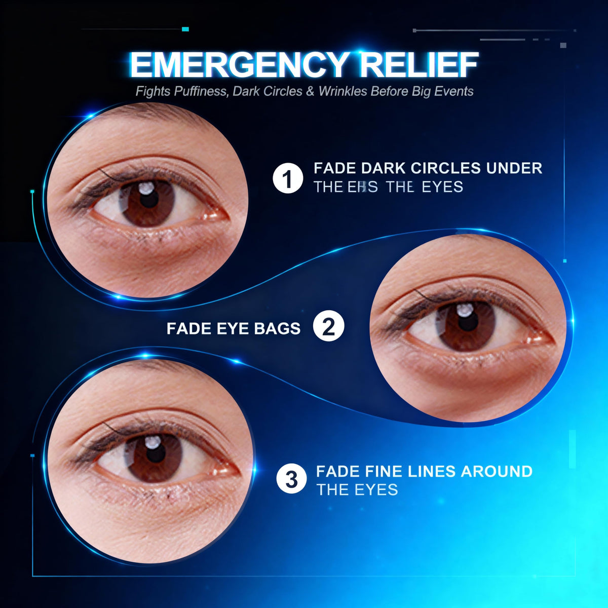 24K Gold Under Eye Patches for Dark Circles Puffiness 20 - Yozeemmy Official Imagery - 4