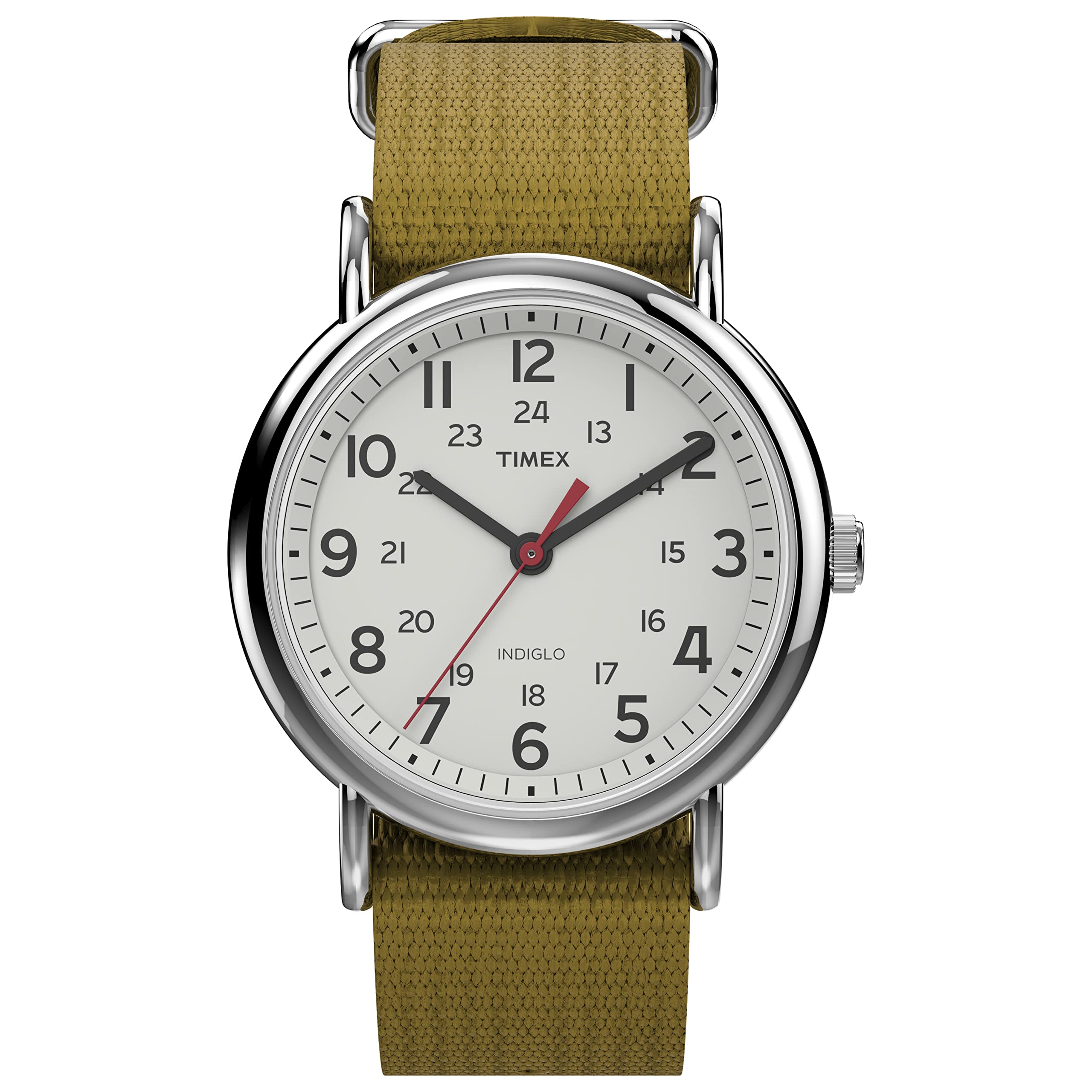 Timex Weekender 38mm Unisex Analog Watch | INDIGLO Backlight | Adjusta - View 8
