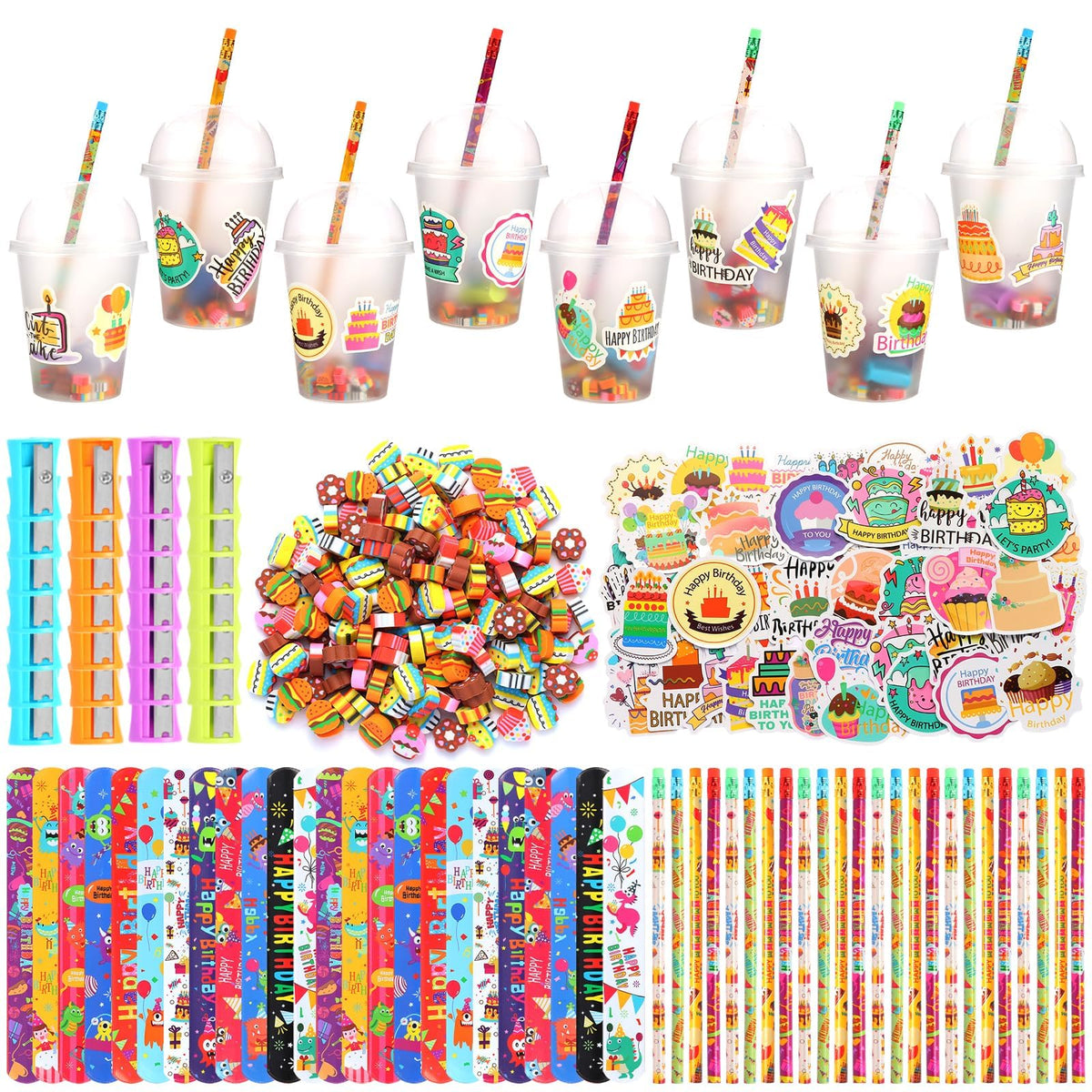 Kolewo4ever 460 Pieces Happy Birthday Party Gifts Return - Kolewo4ever Official Imagery - 1