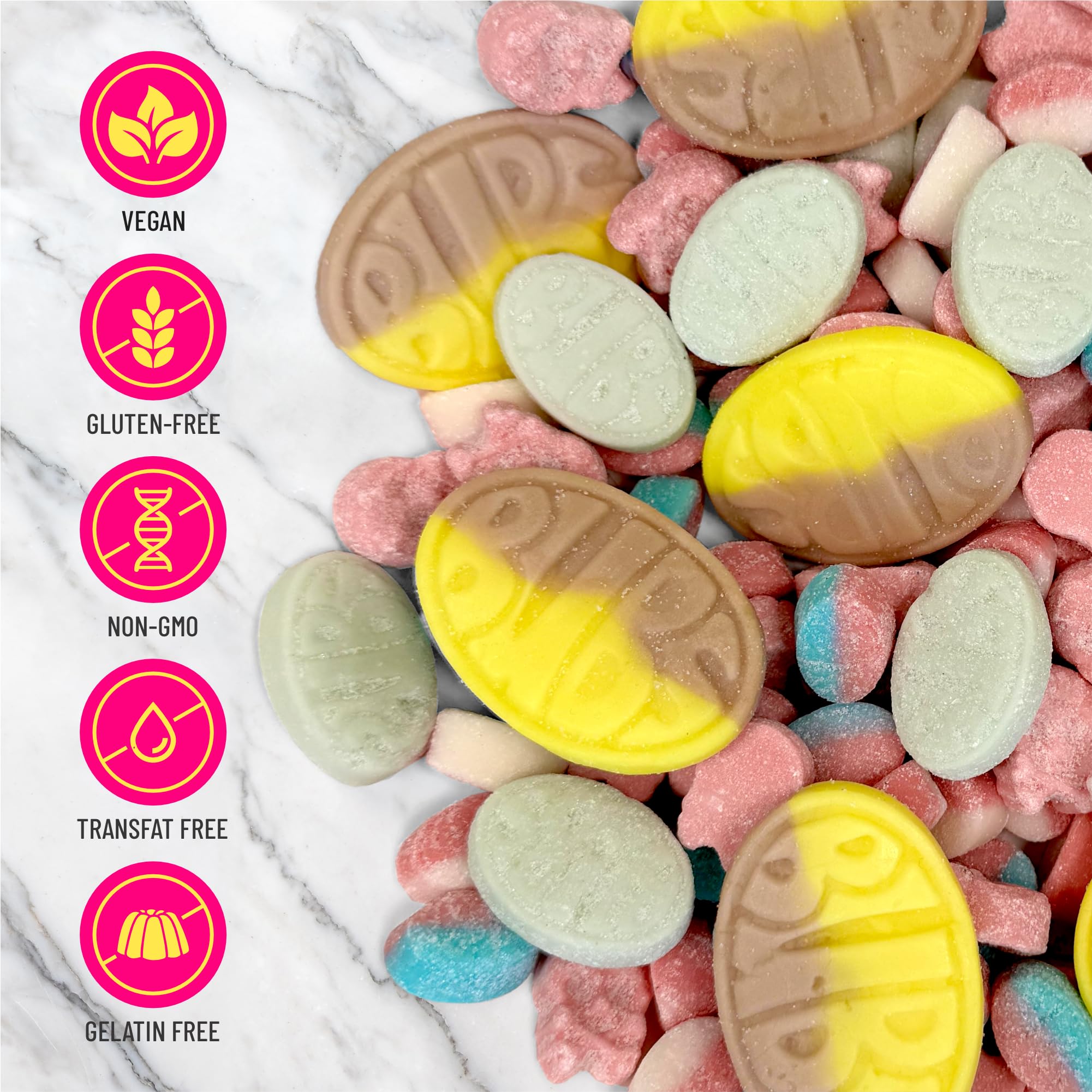 Scandylicious Bubs Swedish Candy Mix | Viral TikTok Sour & Sweet Vegan - View 5