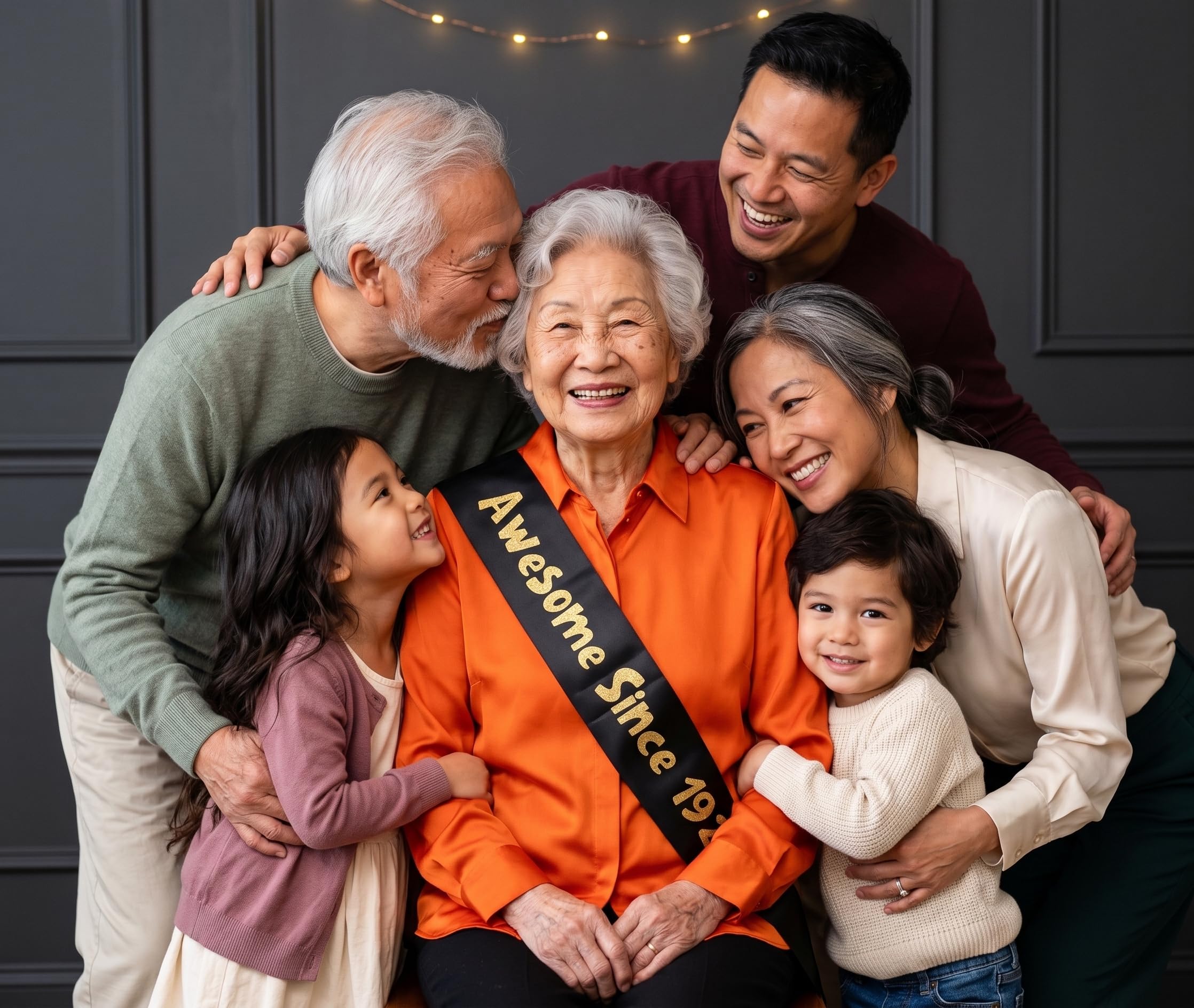 Sterling James Co. Awesome Since 1926 Black and Gold Sash - Funny - Sterling James Co. Official Product View 5