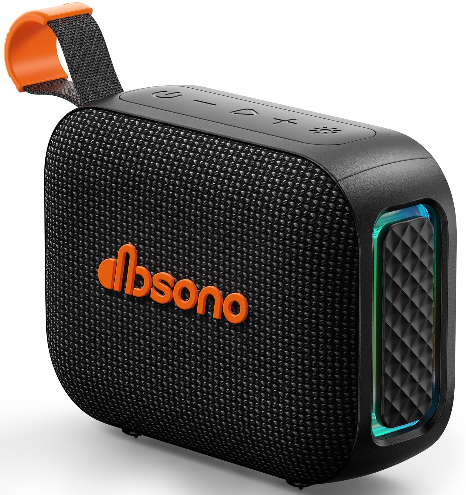 dbsono Portable Bluetooth Speaker Line-in Support: IPX5 Waterproof, Bl - View 1