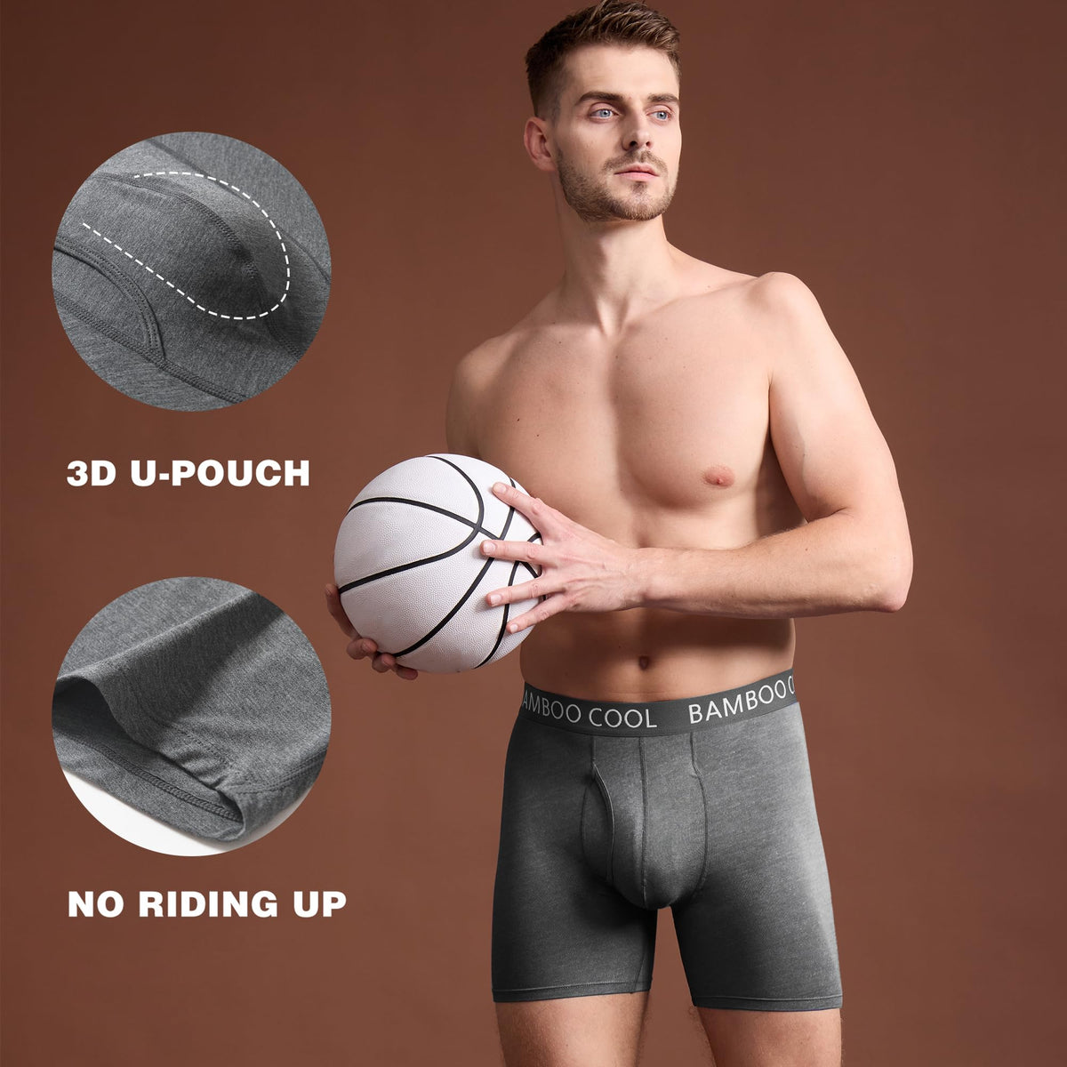 BAMBOO COOL Men s Cooling Underwear Ultra Soft Breathable - BAMBOO COOL Official Imagery - 4