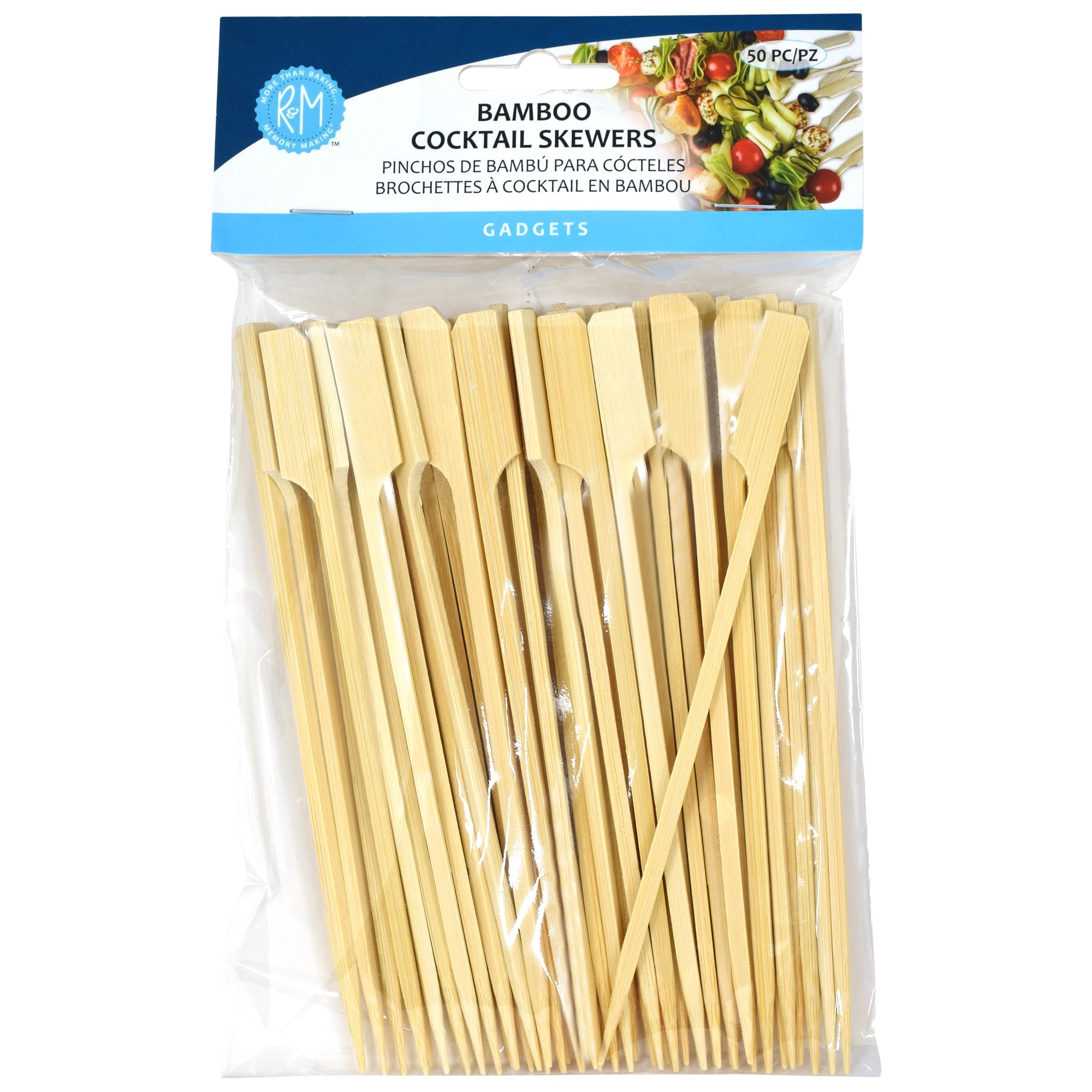 R&M Cocktail Skewers for Appetizers, Cheese Boards, Sandwiches, Kabobs - View 1