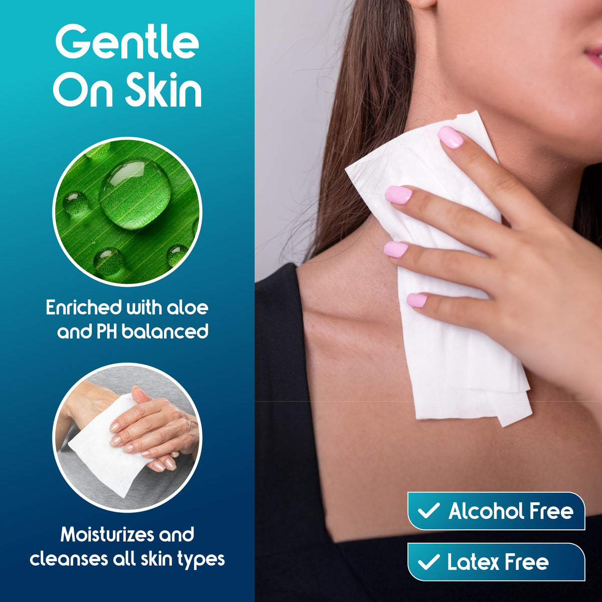 Bathing Wipes for adults bathing Rinse Free - Inspire Official Imagery - 5