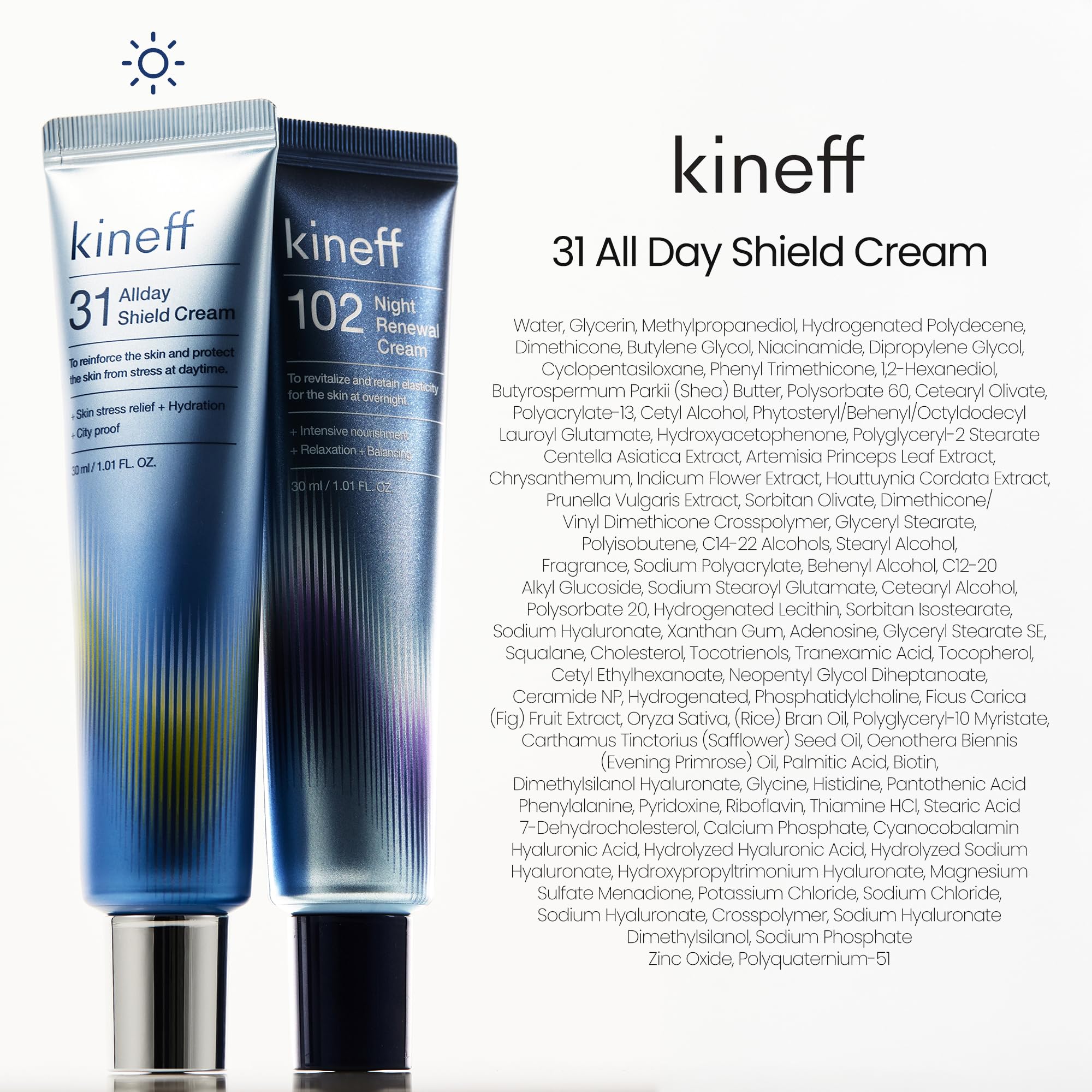 Kineff Dermacycle Program Day & Night 2 - Pack Face Cream 31 All Day Shield Crea - Kineff Official Product View 9