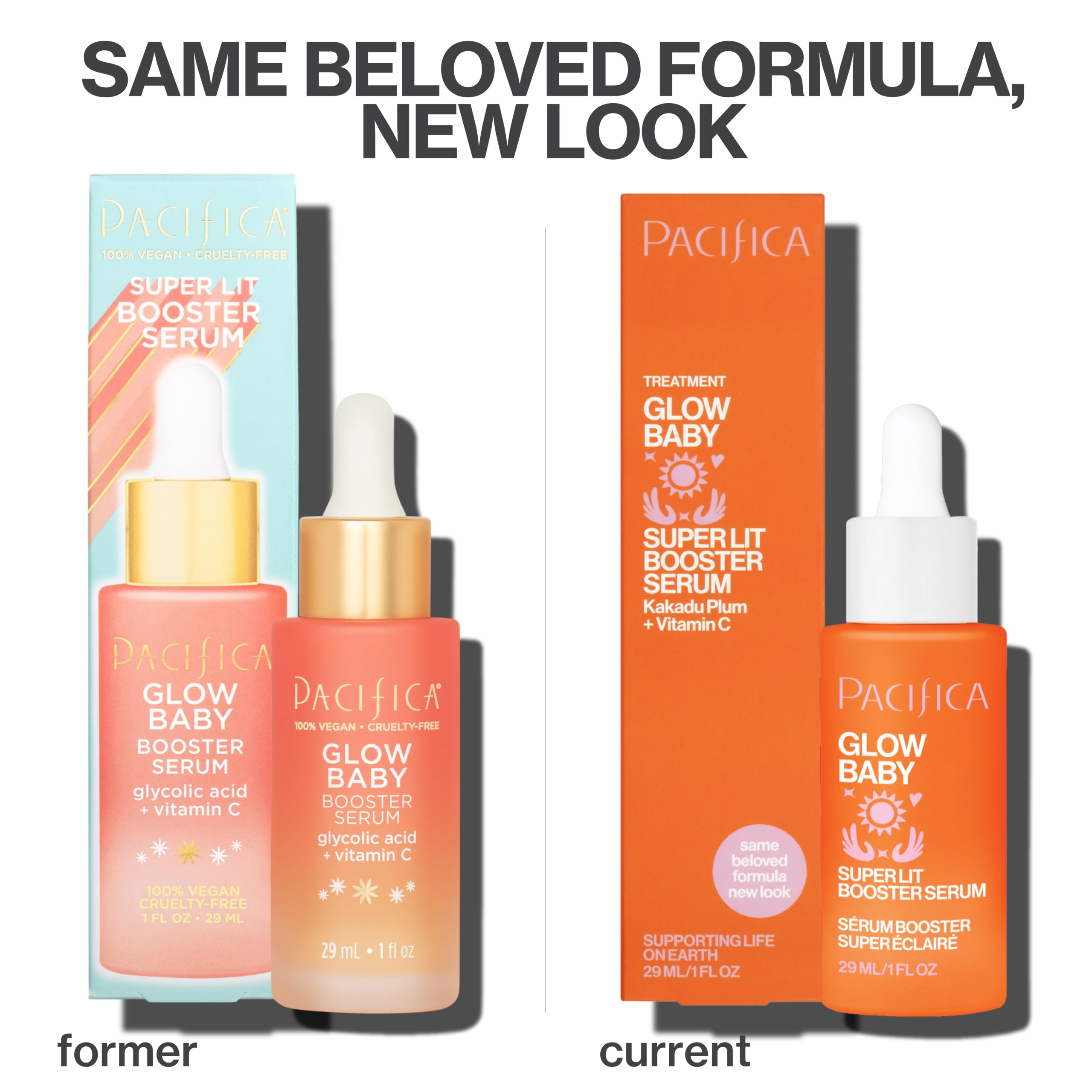 Pacifica Vitamin C Serum for Face – Glow Baby Brightening Facial - Pacifica