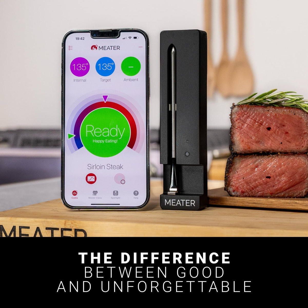 MEATER SE Wireless Smart Meat Thermometer Black Bluetooth - Premium Selection Official Imagery - 8