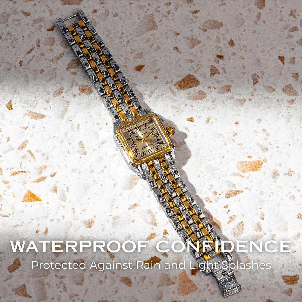 Miykon Womens Square Dainty Vintage Jewelry Bracelet Watch - Miykon Official Imagery - 6