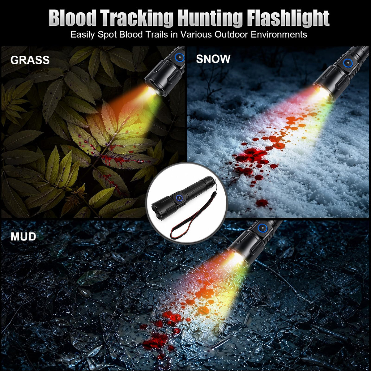 KJX Blood Tracking Light for Hunting Blood Tracker - KJX Official Imagery - 8