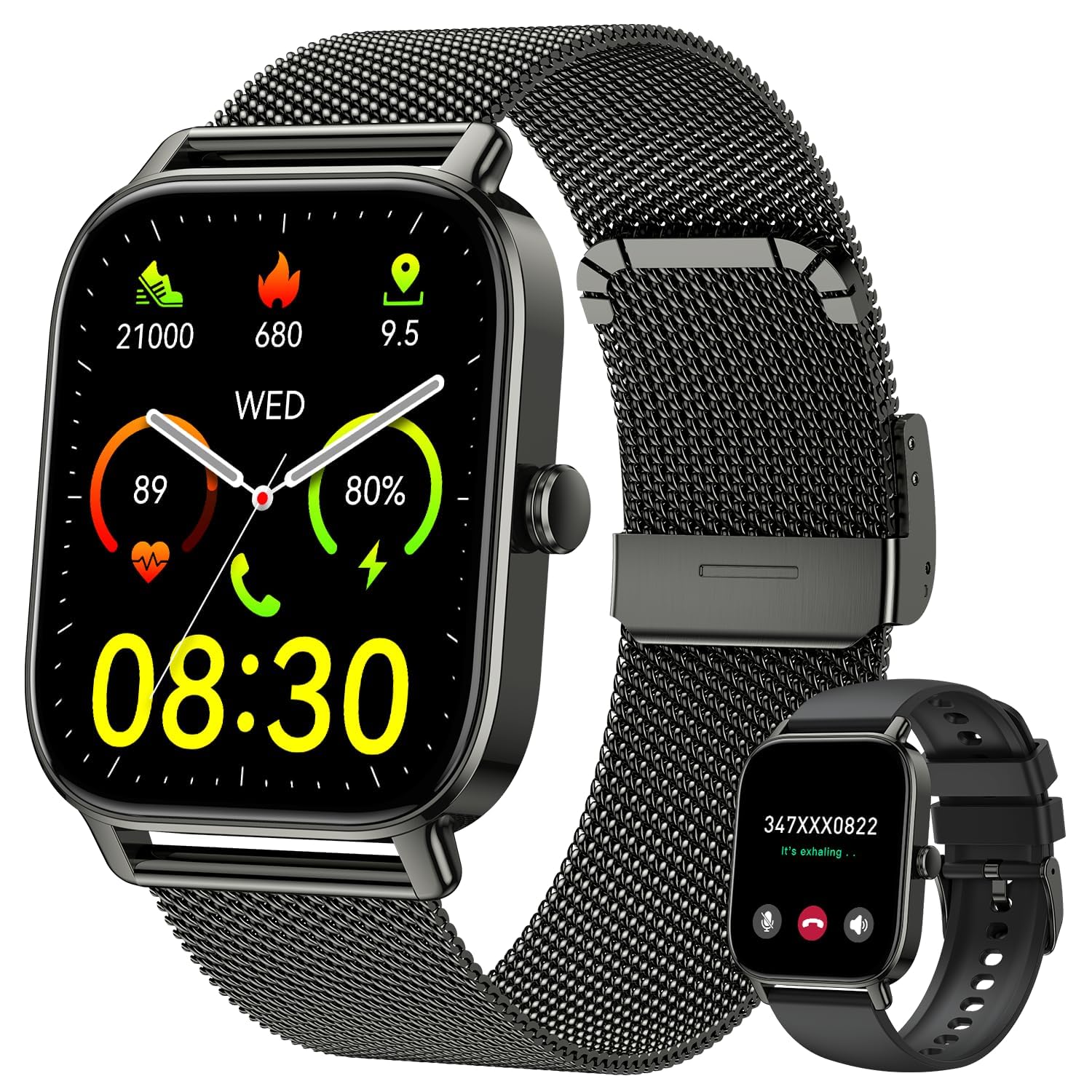 zhizhi Smart Watch for Women Android/iPhone: Fitness Tracker Smart Wat - View 10