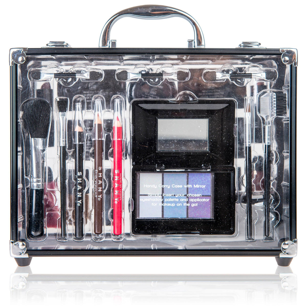 SHANY Carry All Trunk Makeup Train Case with Re usable - SHANY Official Imagery - 7