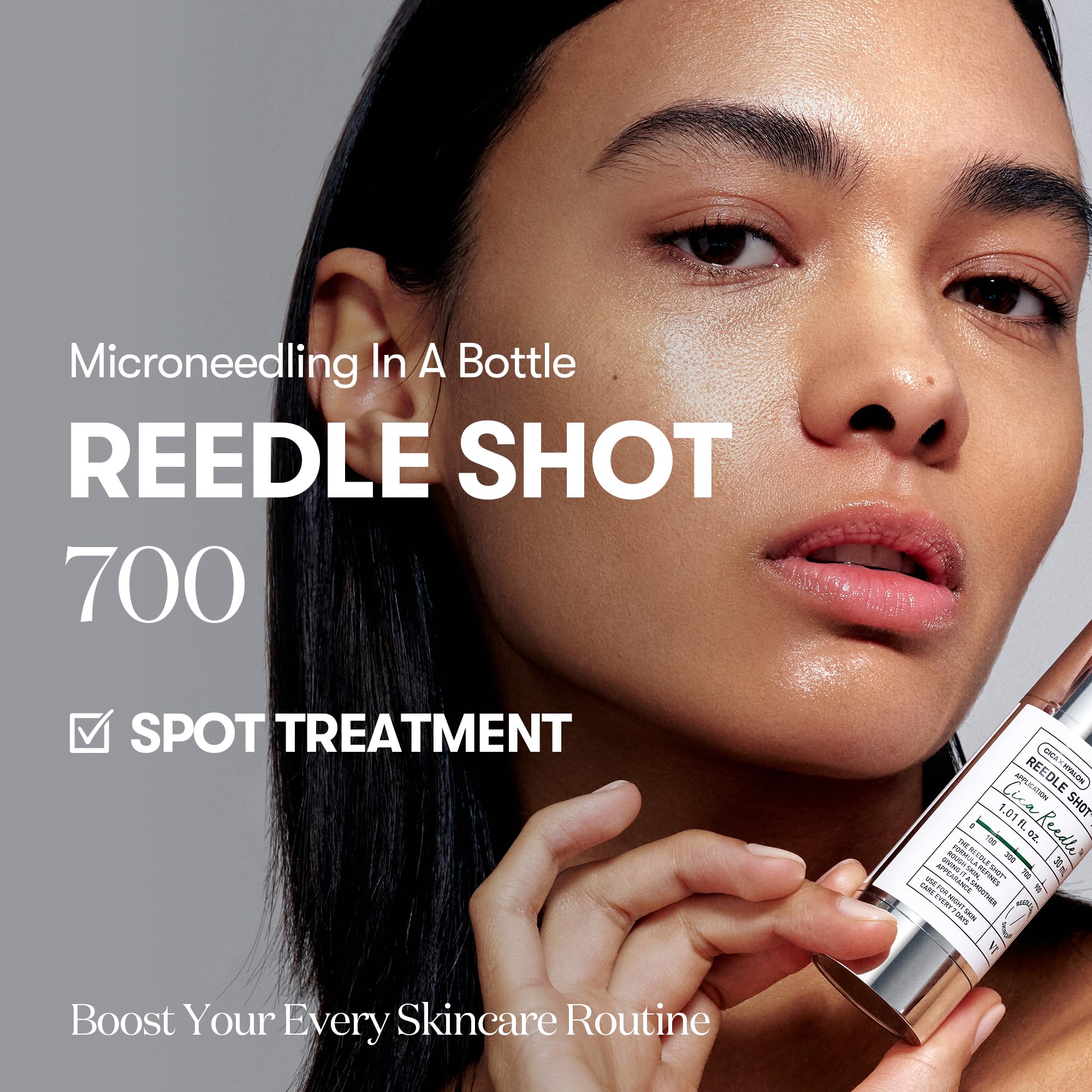 VT COSMETICS Bundle CICA Reedle Shot 700 &amp; 7% Glycolic Acid - VT COSMETICS