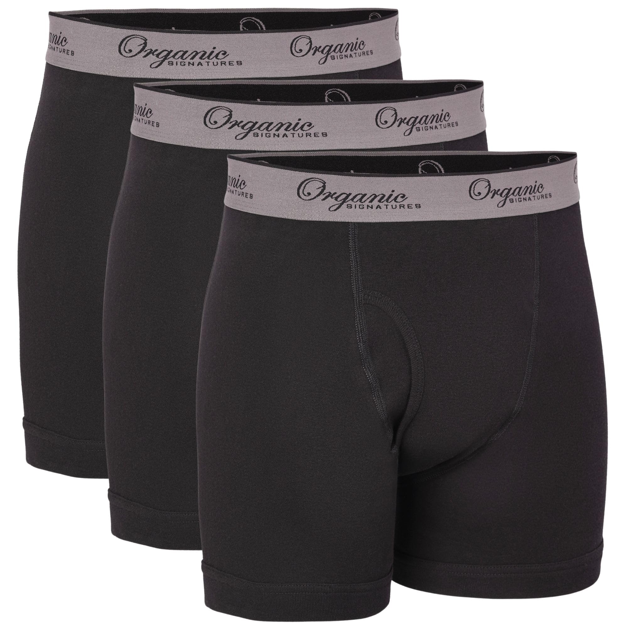 Organic Signatures Boxer Briefs, 100% Organic Cotton - Organic Signatures Official Product View 1