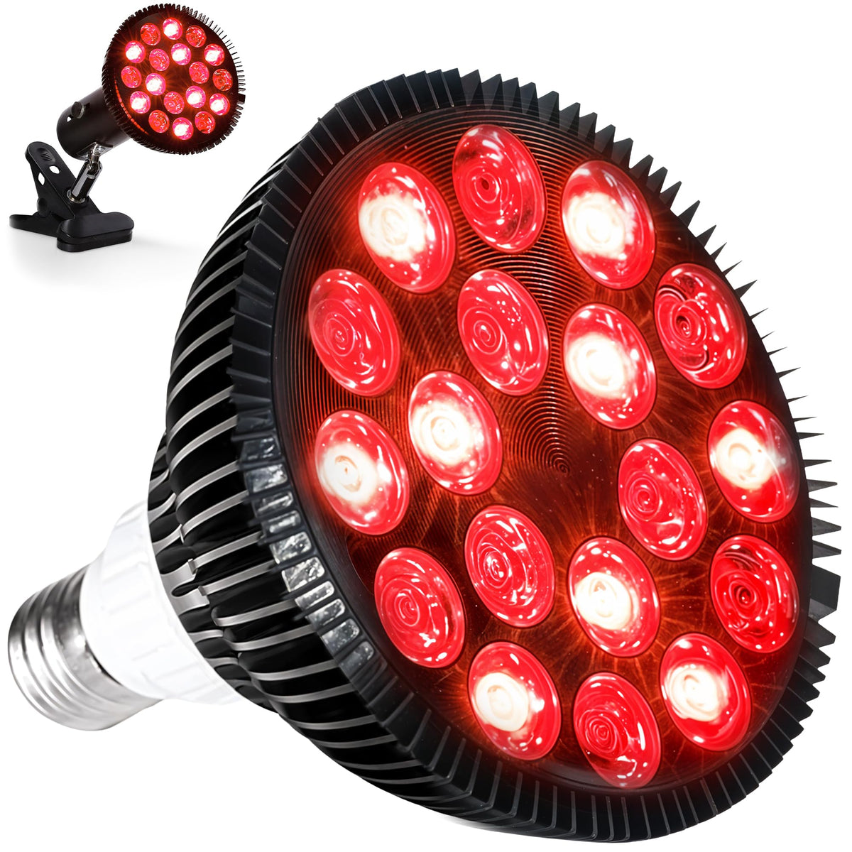 LifePro Infraglow Red Light Therapy Bulb - Premium Selection Official Imagery - 2