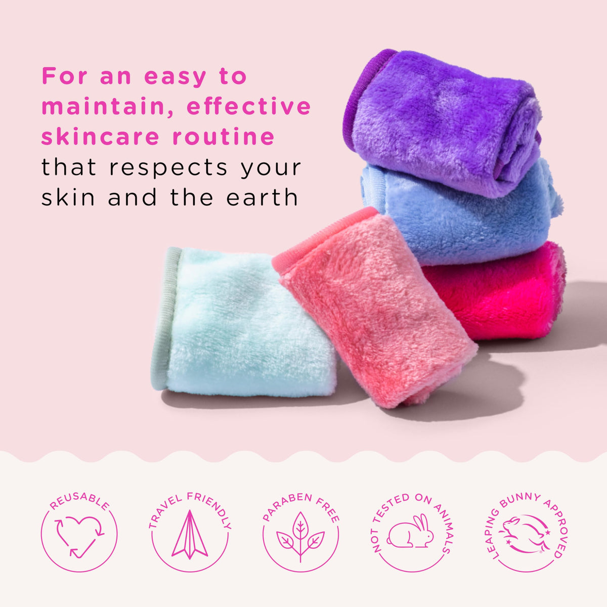 Erase Your Face 50pc Biodegradable Cleansing Face Cloths - ERASE YOUR FACE Official Imagery - 5