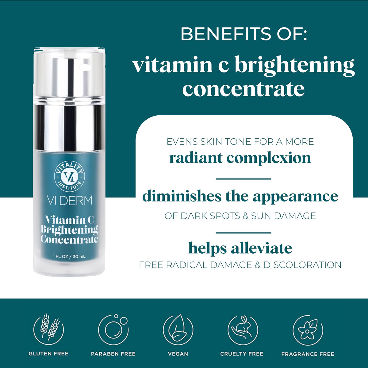 Vi Derm Vitamin C Brightening Concentrate with 10 THD - VI DERM Official Imagery - 3