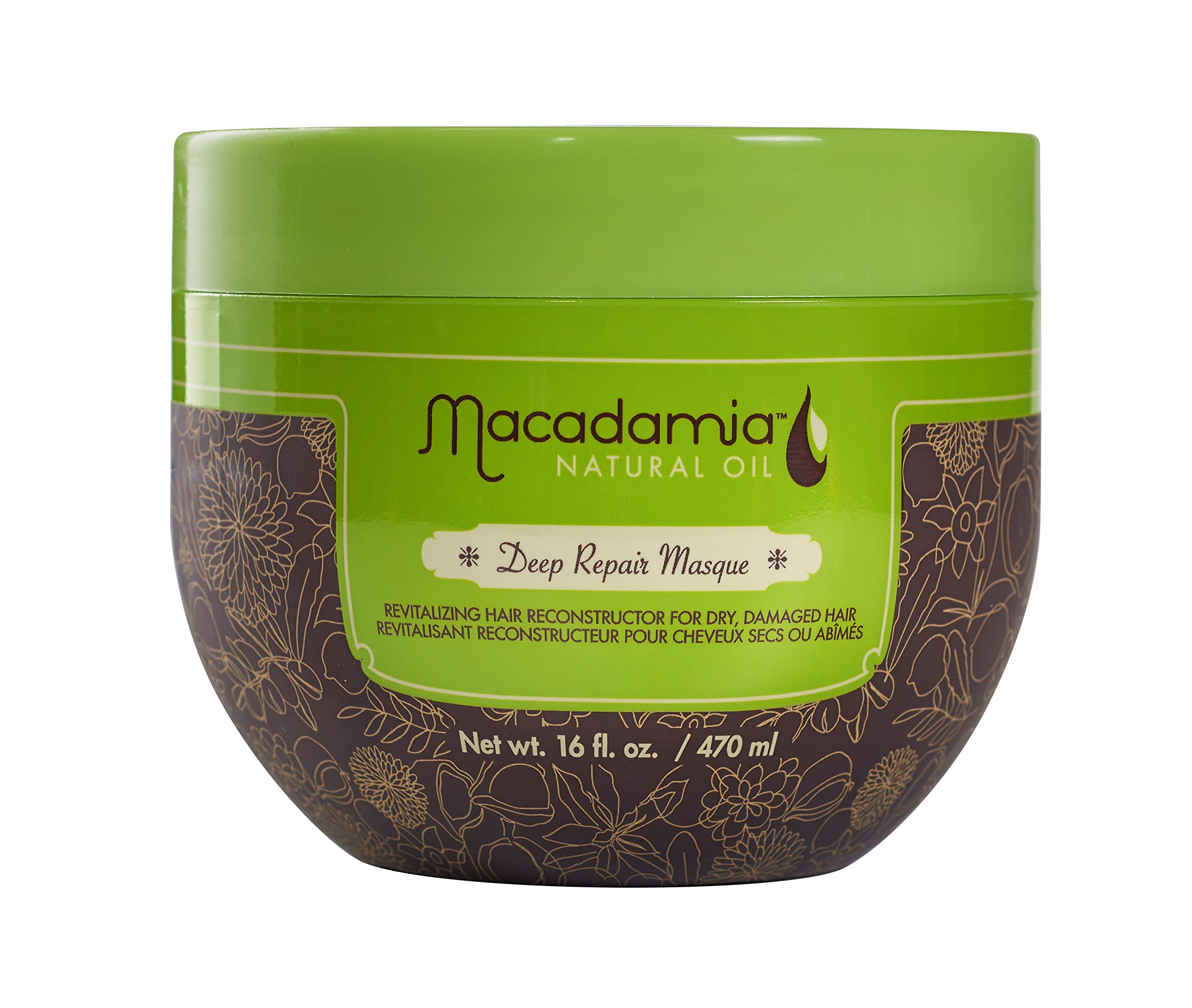Macadamia Natural Oil Deep Repair Masque for Dry & Damaged Hair, 16 fl oz - Macadamia Natural Oil Official Product View 3