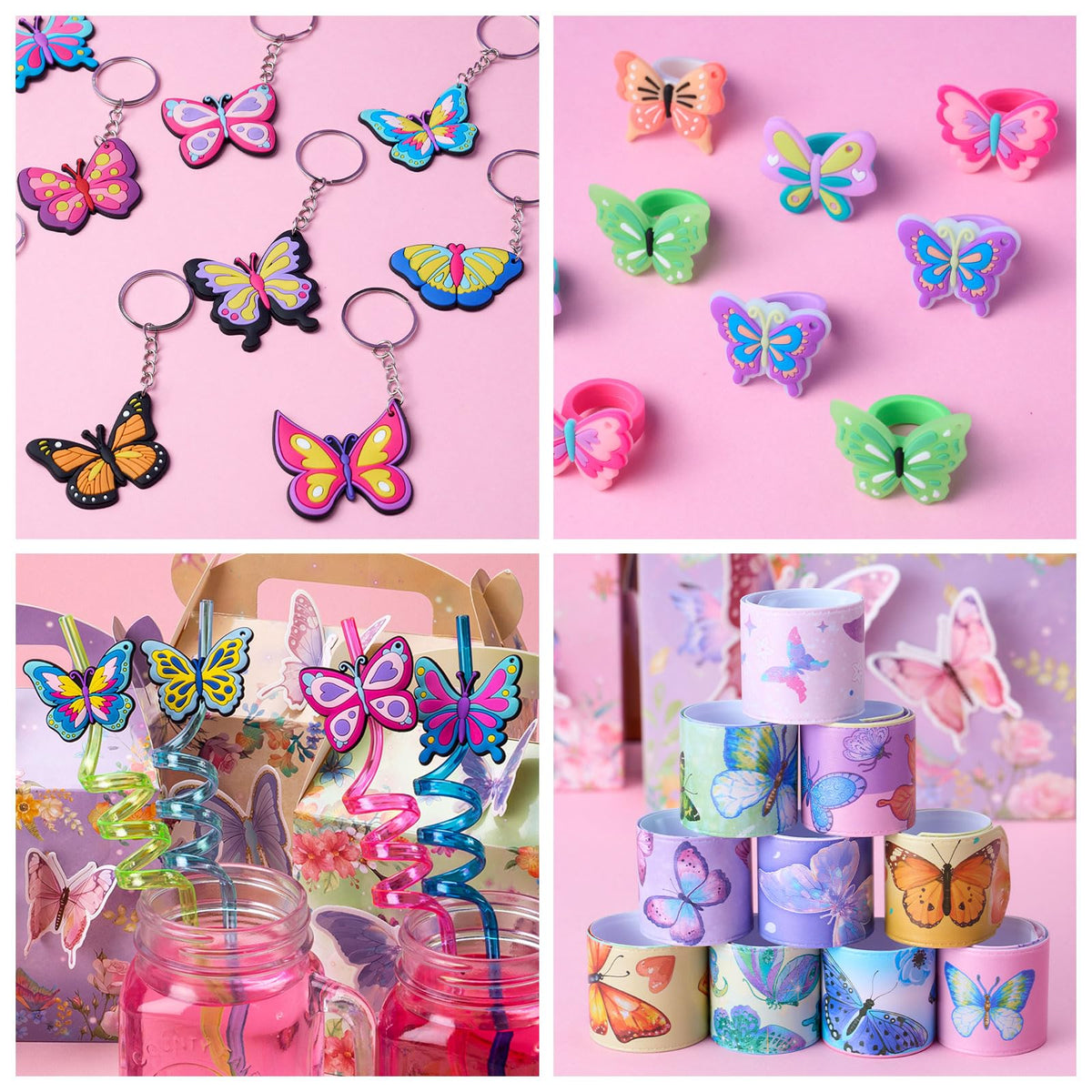 DMIGHT Butterfly Party Favors Fairy Birthday Party Supplies - DMIGHT Official Imagery - 5