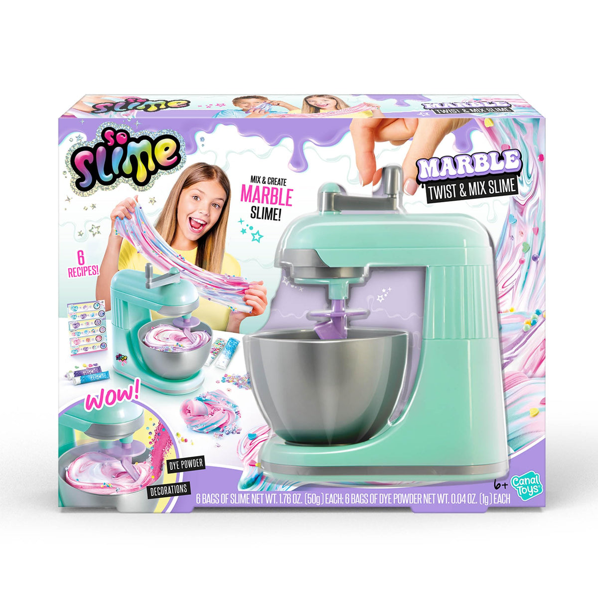 Canal Toys So Slime Marble Twist N Slime Mixer White - Canal Toys Official Imagery - 4