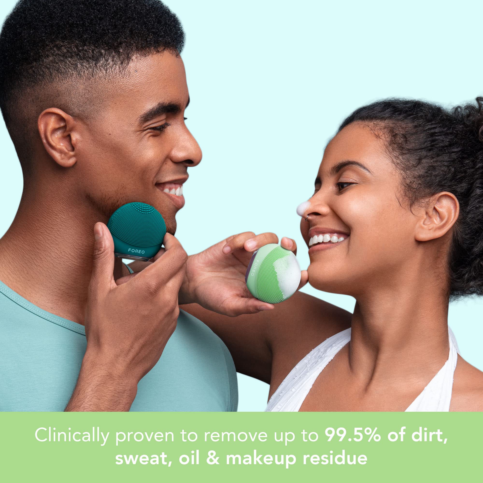 FOREO Luna 4 go Facial Cleansing Brush Firming Face Massager - FOREO Official Imagery - 4