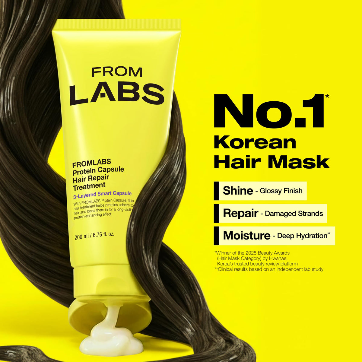 FROMLABS Deep Conditioning Protein Hair Mask Duo Set for - FROMLABS Official Imagery - 4
