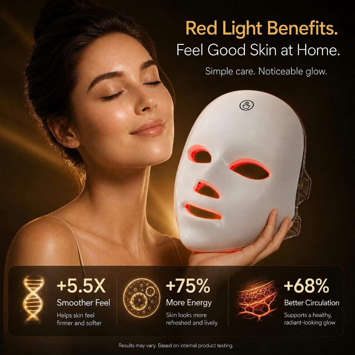 Led Red Light Therapy Mask for Face - Nameiec Official Imagery - 7