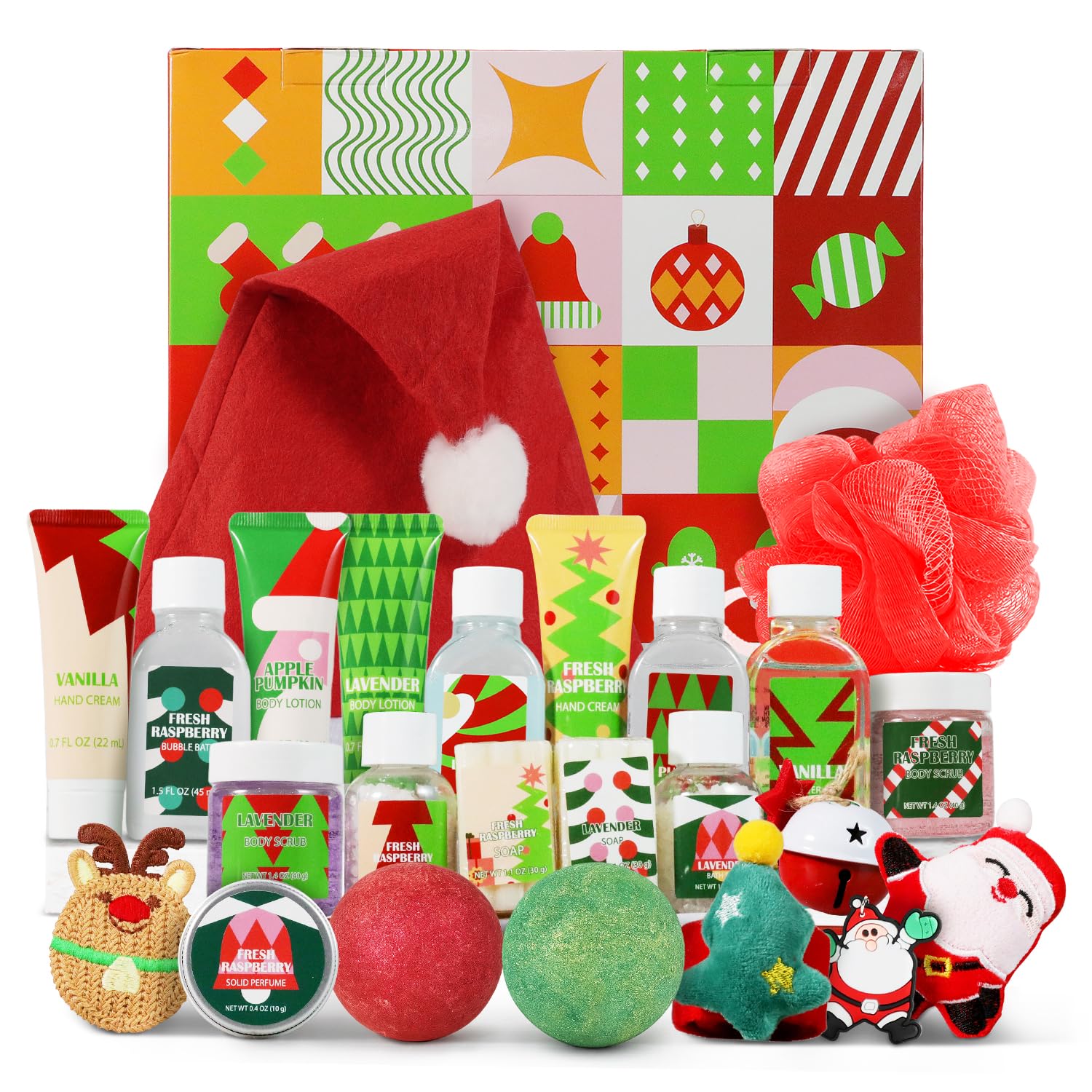 Advent Calendar 2025 Christmas Gifts for Women 24-Piece Beauty - # BFFLOVE