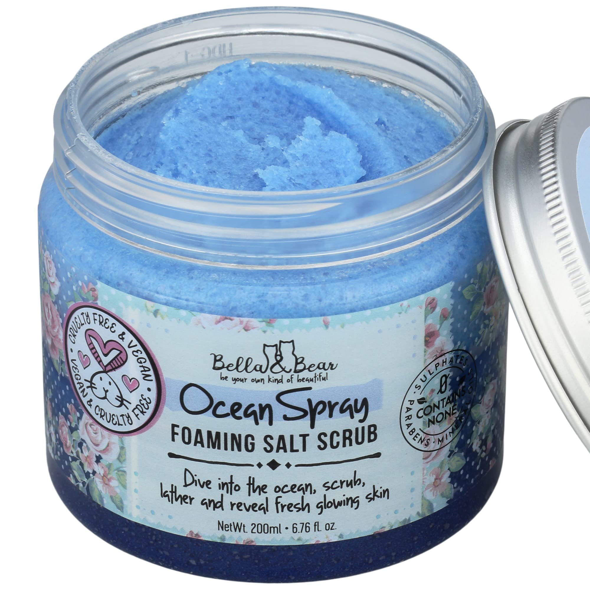 Bella and Bear Bella & Bear Ocean Spray Scrub, No Sulphates, Parabens, No - Bella and Bear Official Product View 6